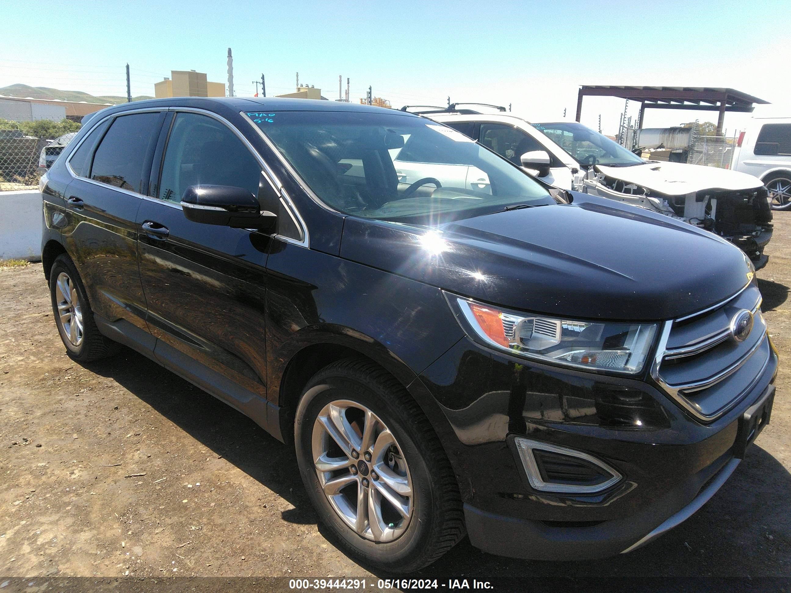 2016 Ford Edge Sel vin: 2FMPK3J97GBB82887