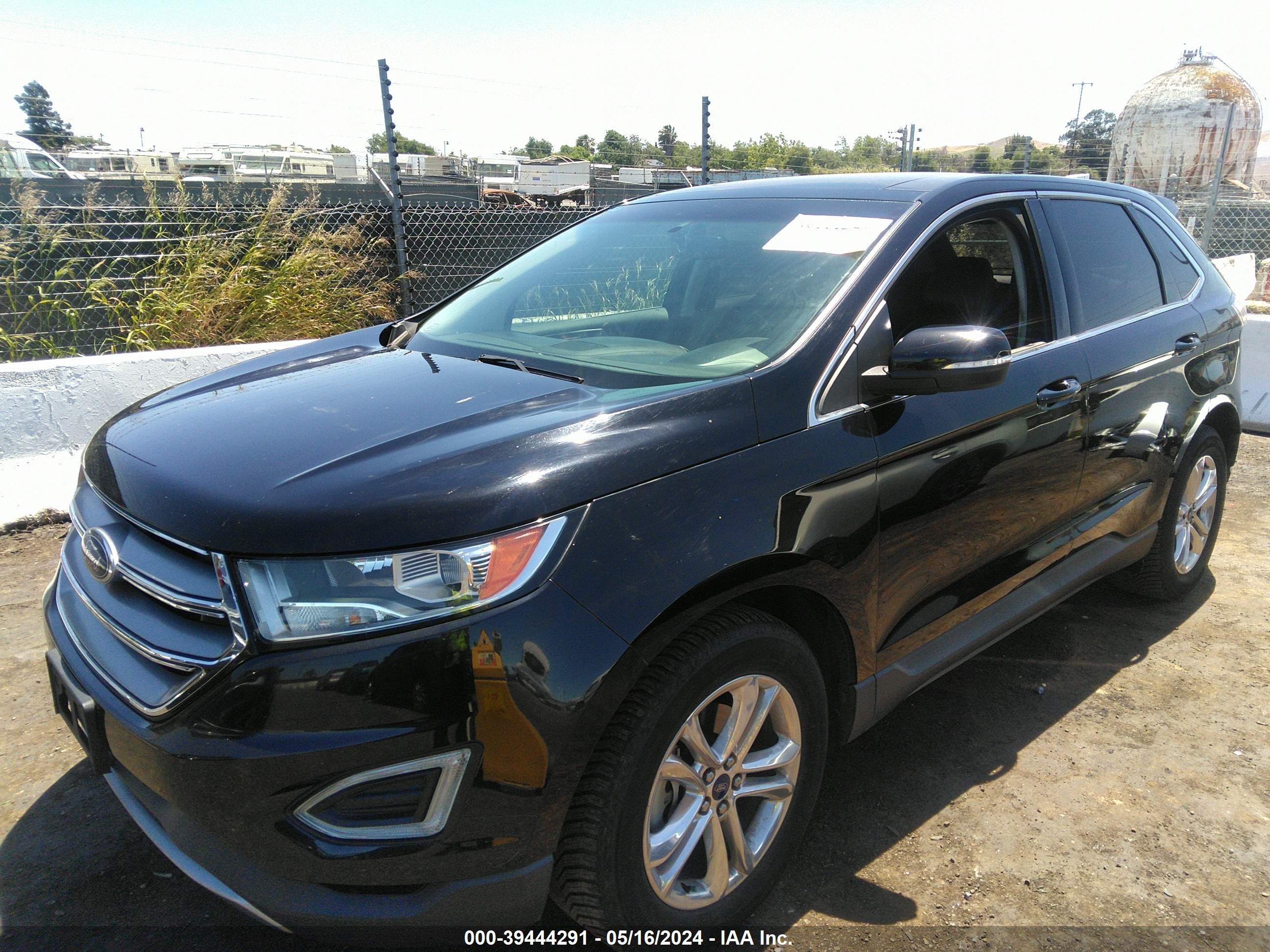 2016 Ford Edge Sel vin: 2FMPK3J97GBB82887