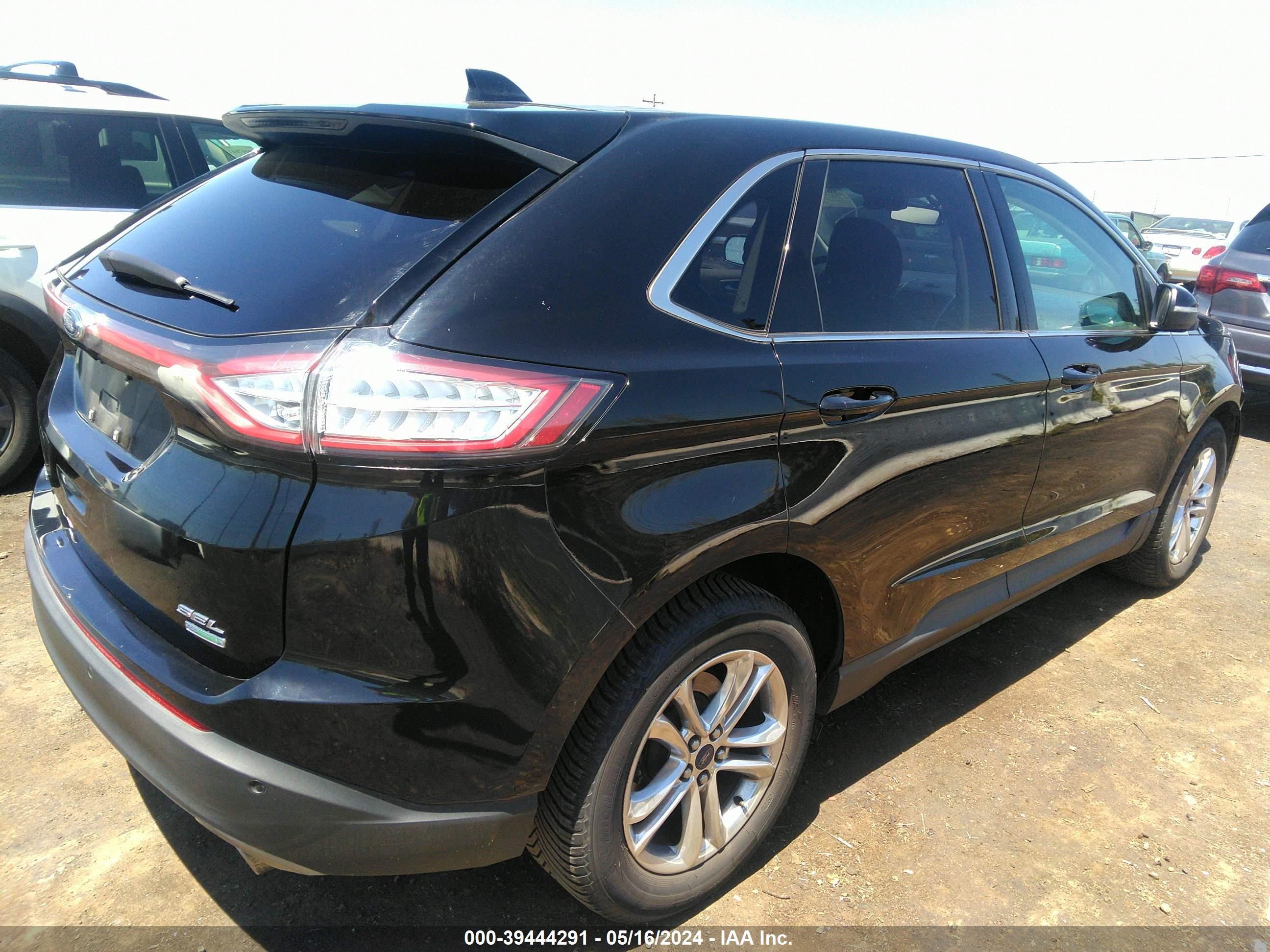 2016 Ford Edge Sel vin: 2FMPK3J97GBB82887