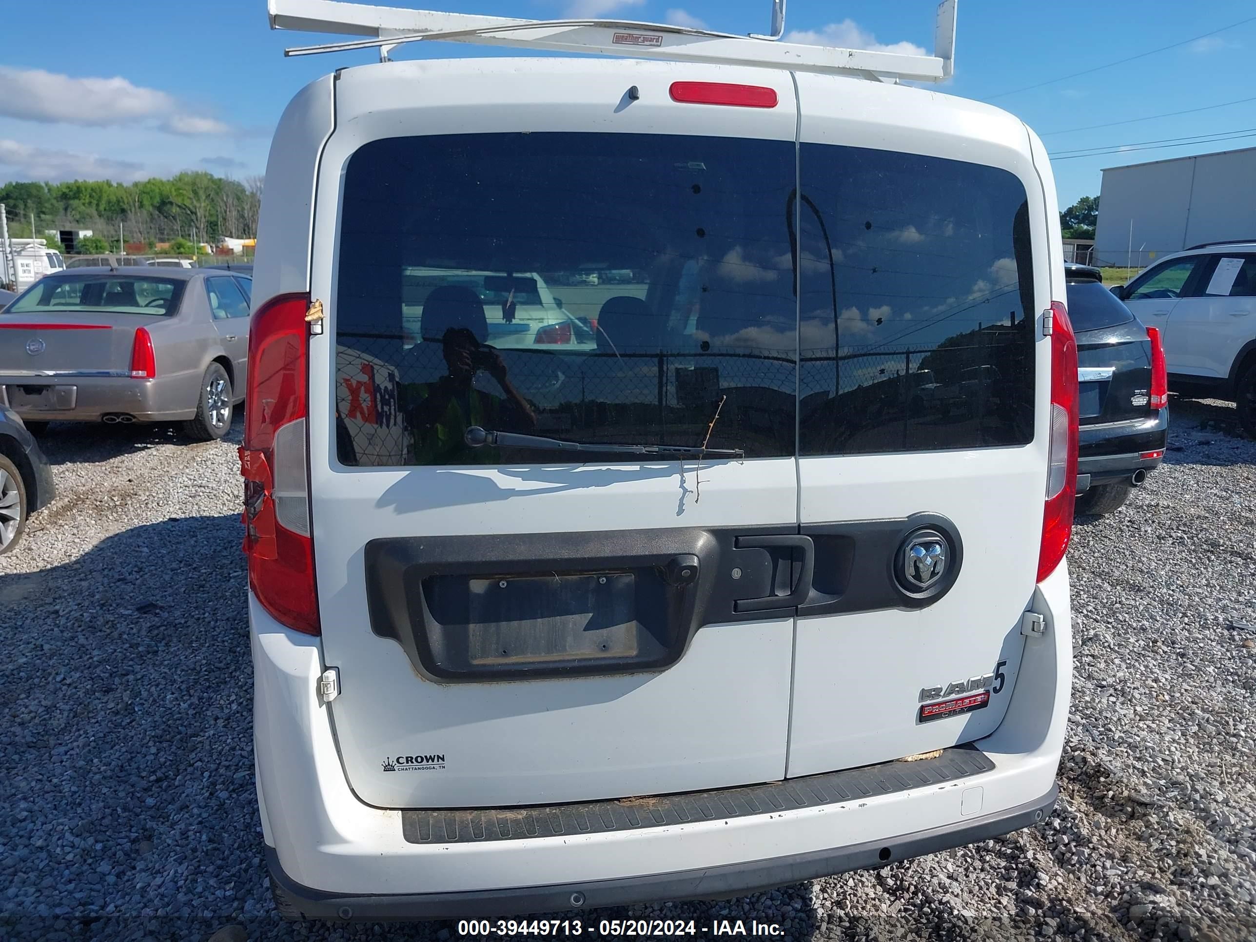 2016 Ram Promaster City Tradesman Slt vin: ZFBERFBT0G6C79095