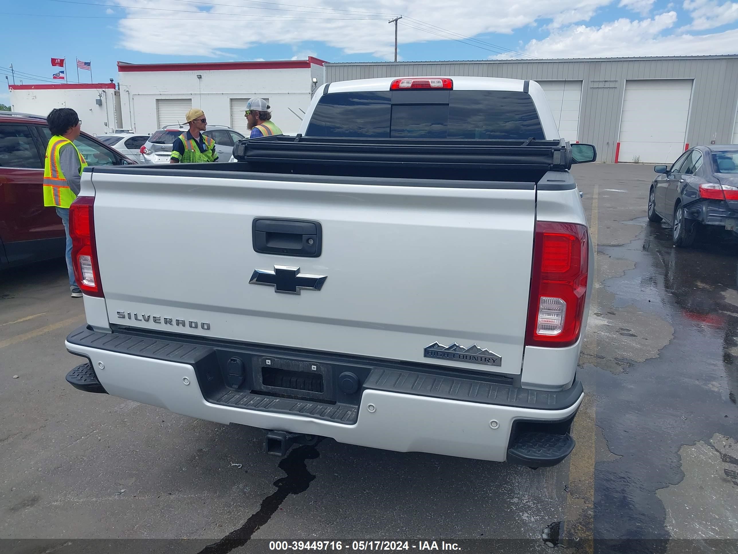 2017 Chevrolet Silverado 1500 High Country vin: 3GCUKTEJ7HG349212