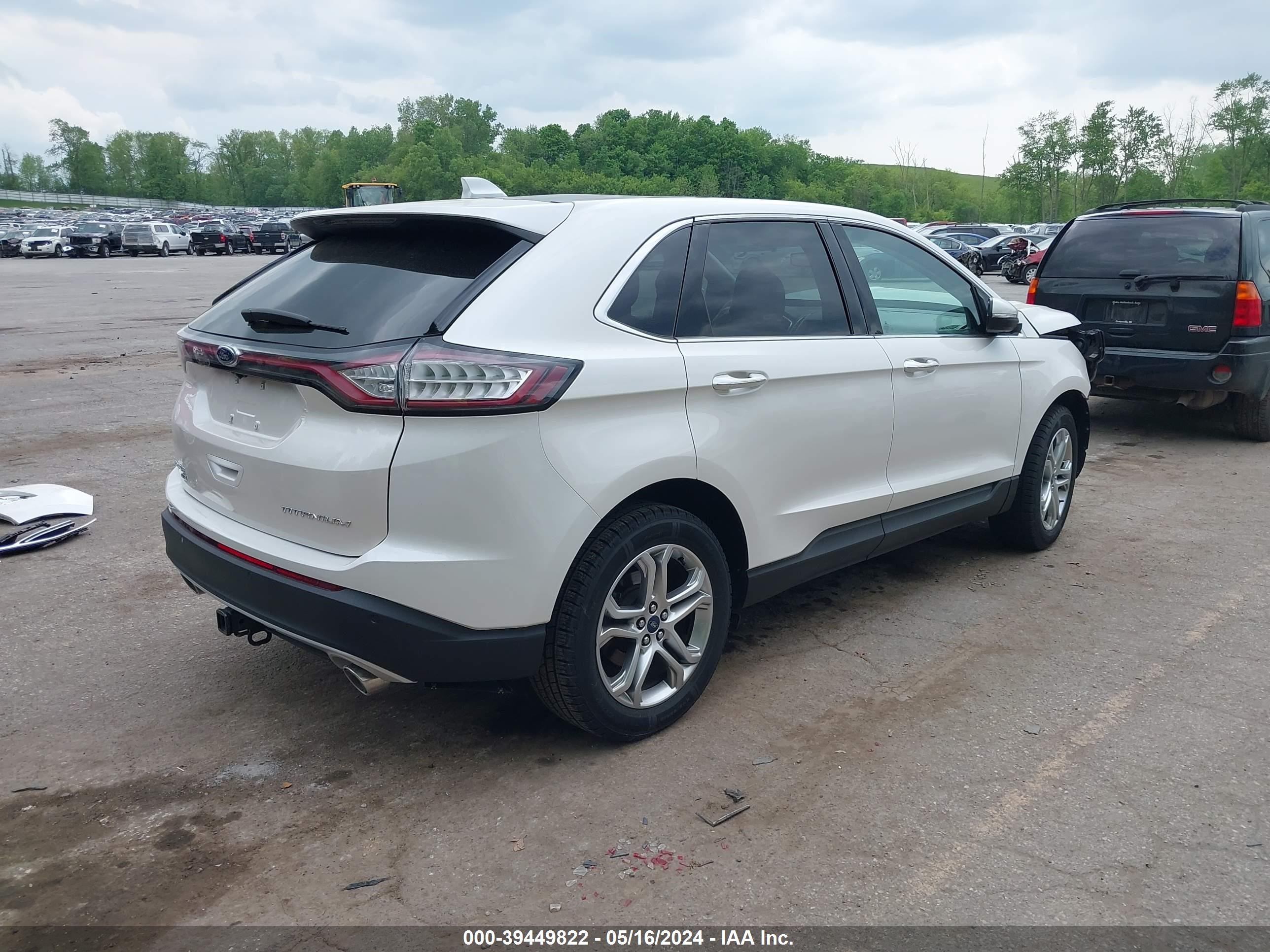 2016 Ford Edge Titanium vin: 2FMPK4K85GBB50550