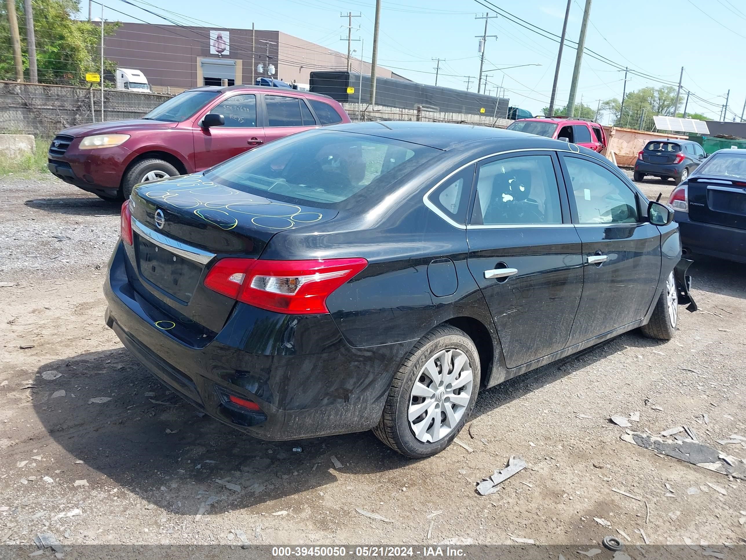 2018 Nissan Sentra S vin: 3N1AB7AP6JY271352