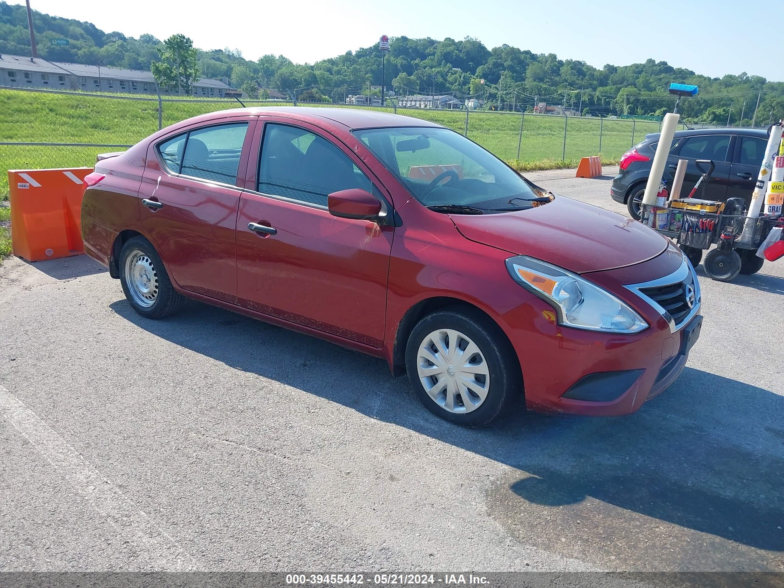 2016 Nissan Versa 1.6 S+ vin: 3N1CN7AP2GL816758