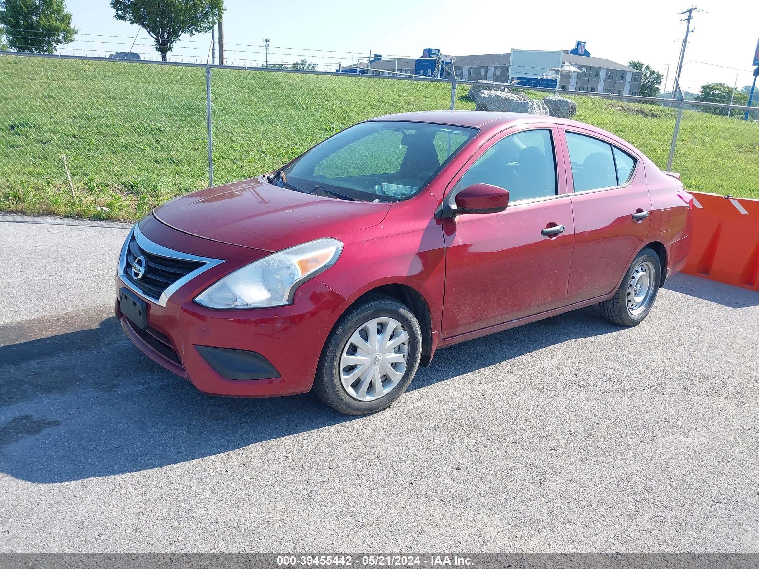 2016 Nissan Versa 1.6 S+ vin: 3N1CN7AP2GL816758