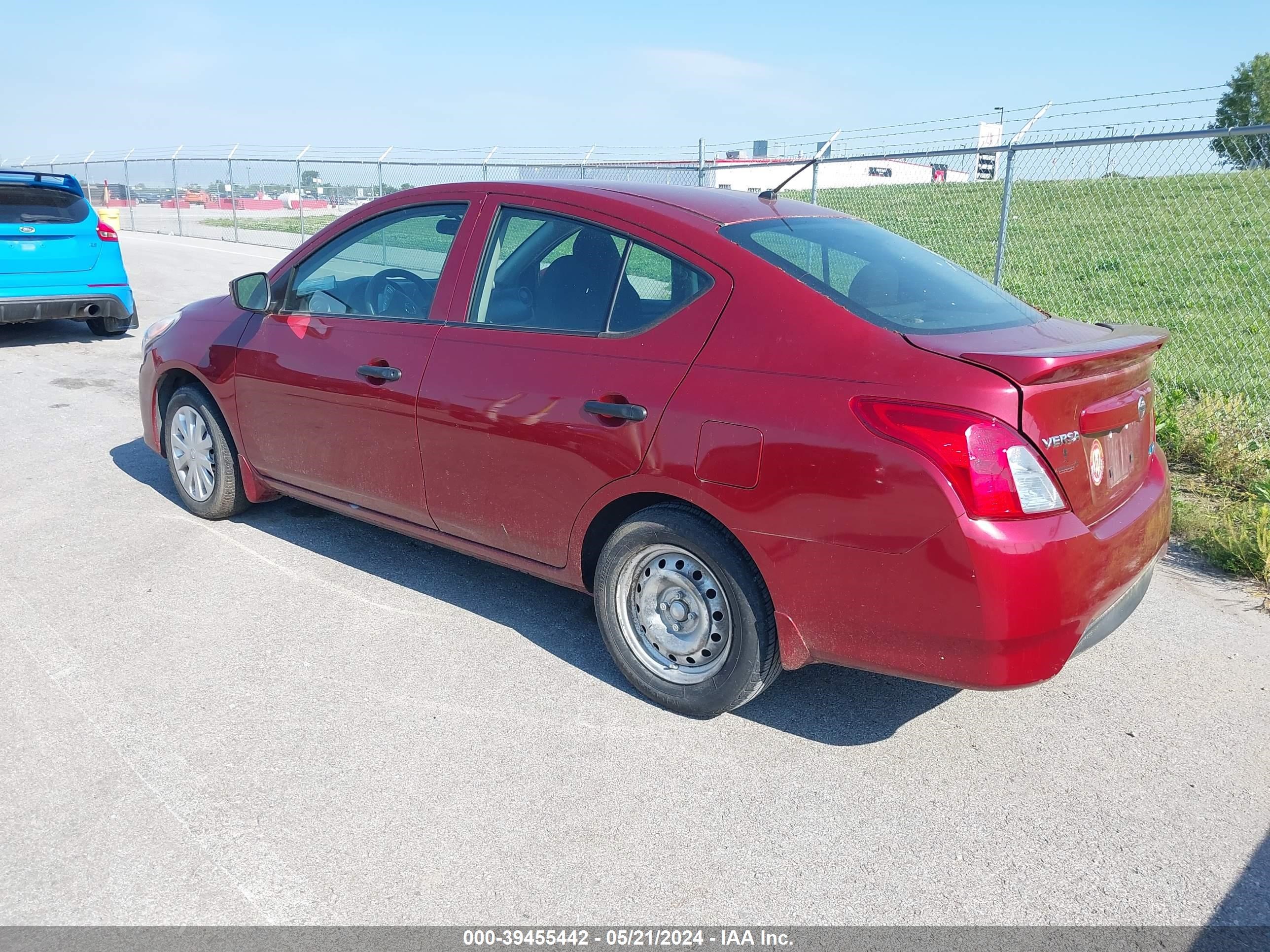 2016 Nissan Versa 1.6 S+ vin: 3N1CN7AP2GL816758