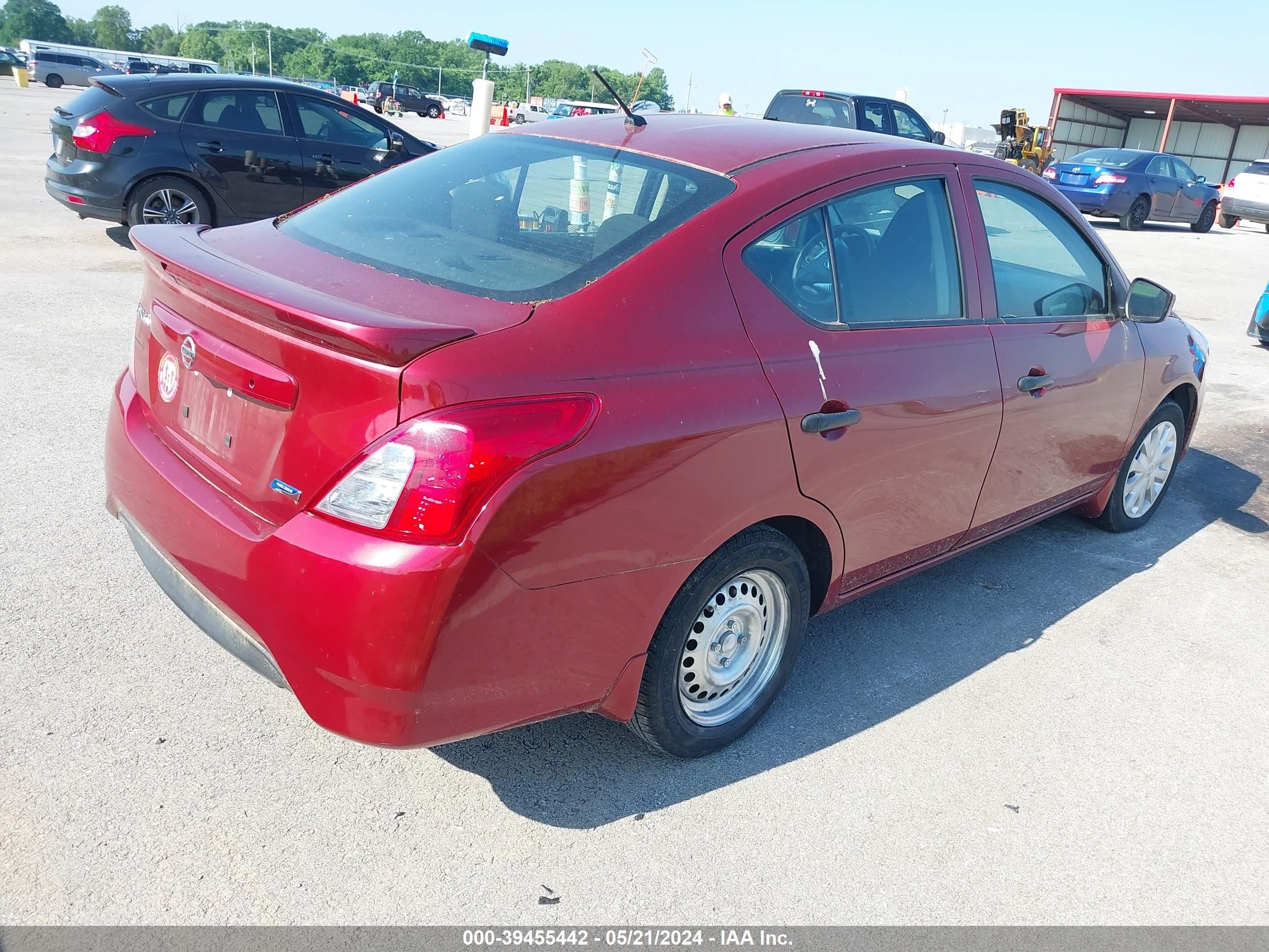 2016 Nissan Versa 1.6 S+ vin: 3N1CN7AP2GL816758