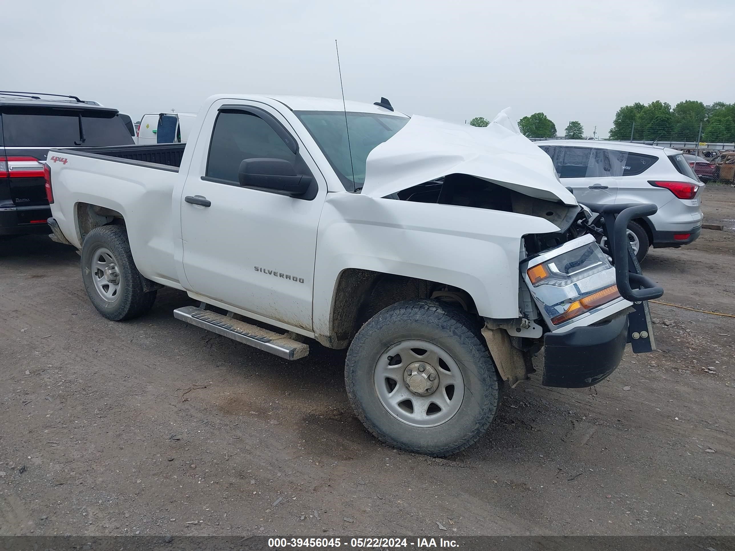 2016 Chevrolet Silverado 1500 Wt vin: 1GCNKNEC9GZ110700