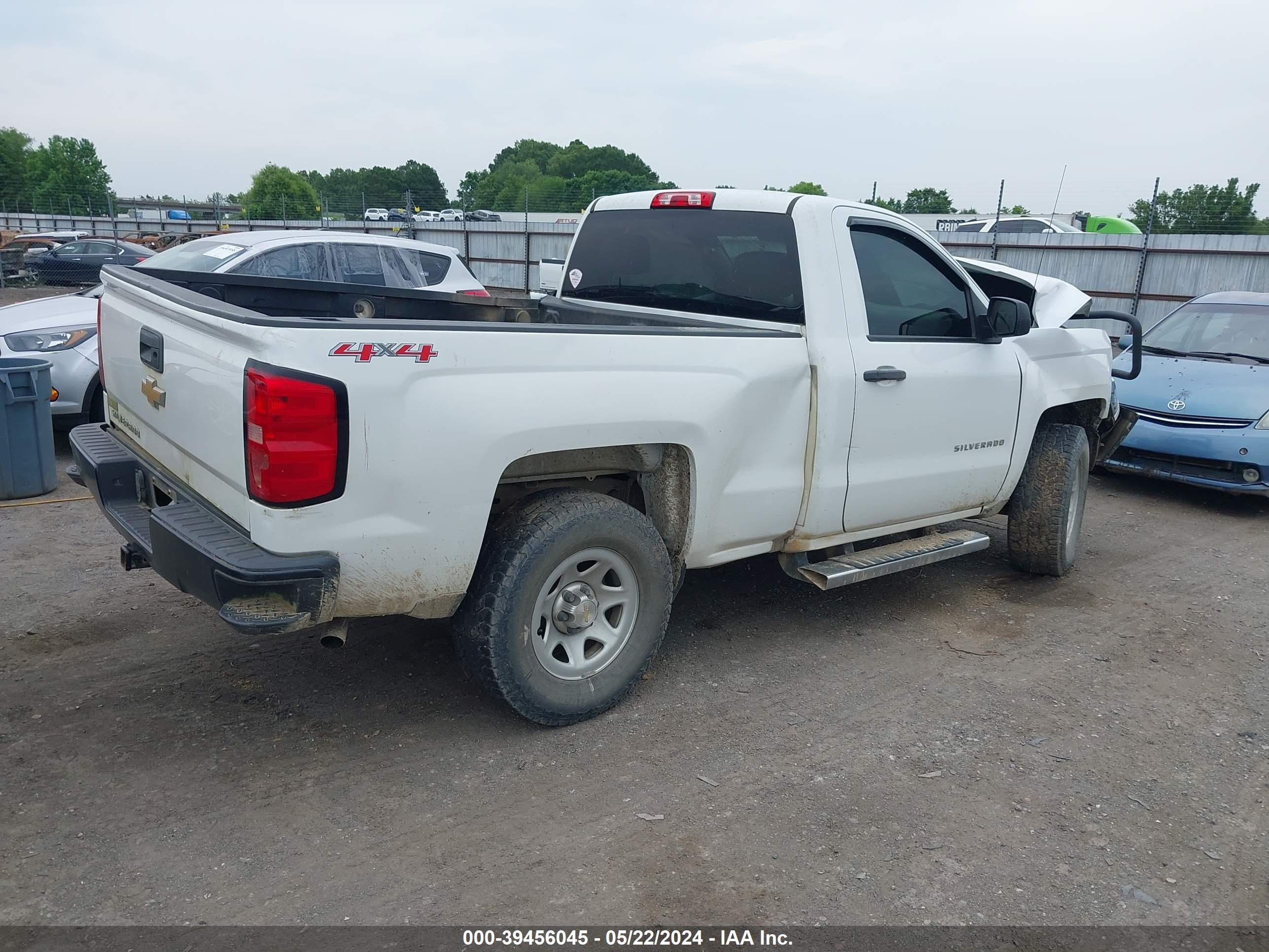 2016 Chevrolet Silverado 1500 Wt vin: 1GCNKNEC9GZ110700