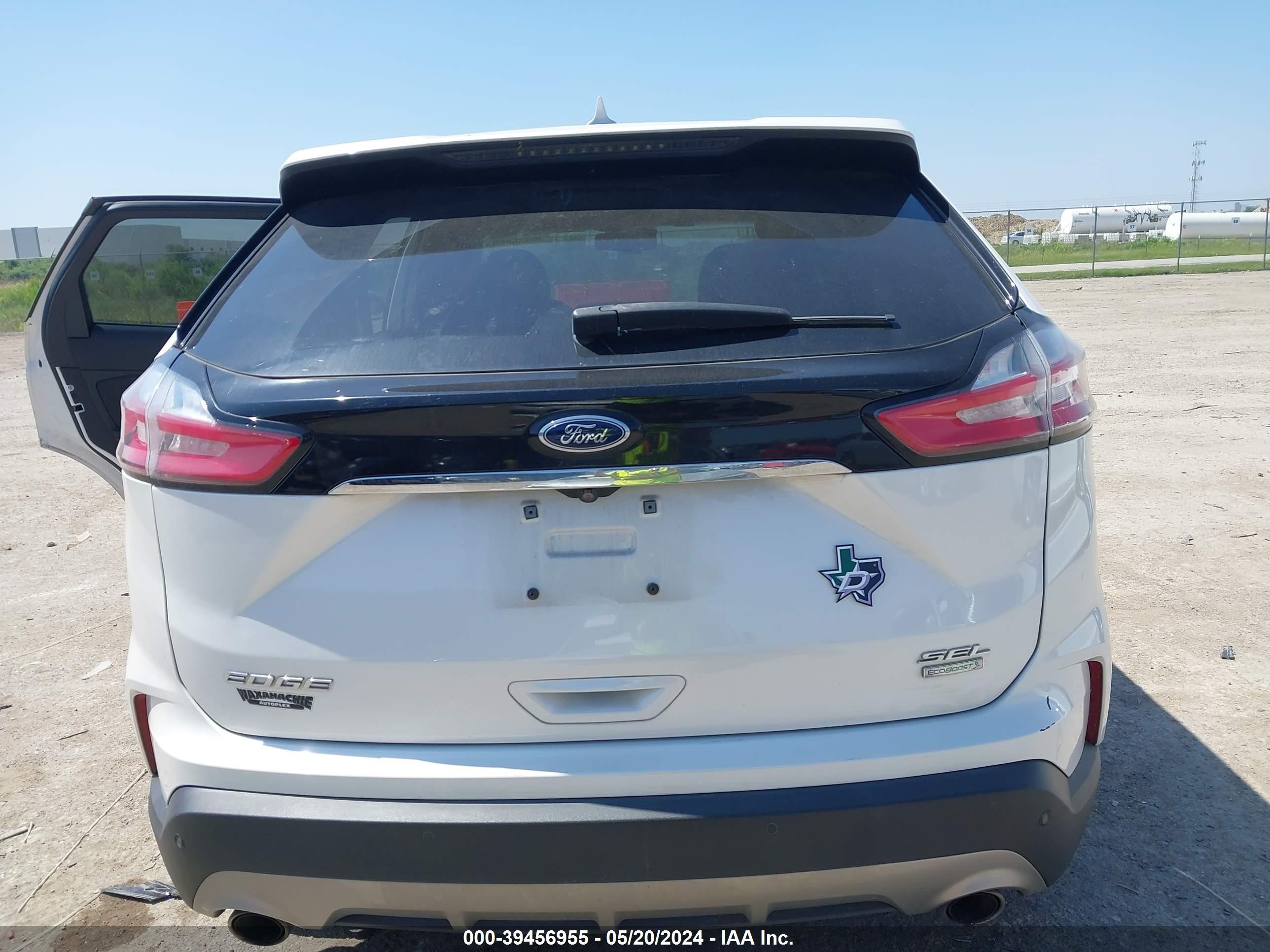 2019 Ford Edge Sel vin: 2FMPK3J98KBB32251