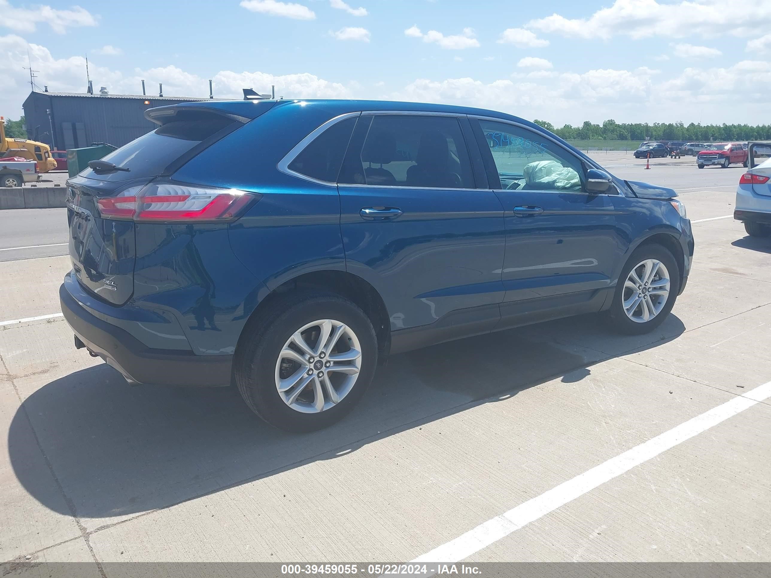 2020 Ford Edge Sel vin: 2FMPK4J99LBB58476