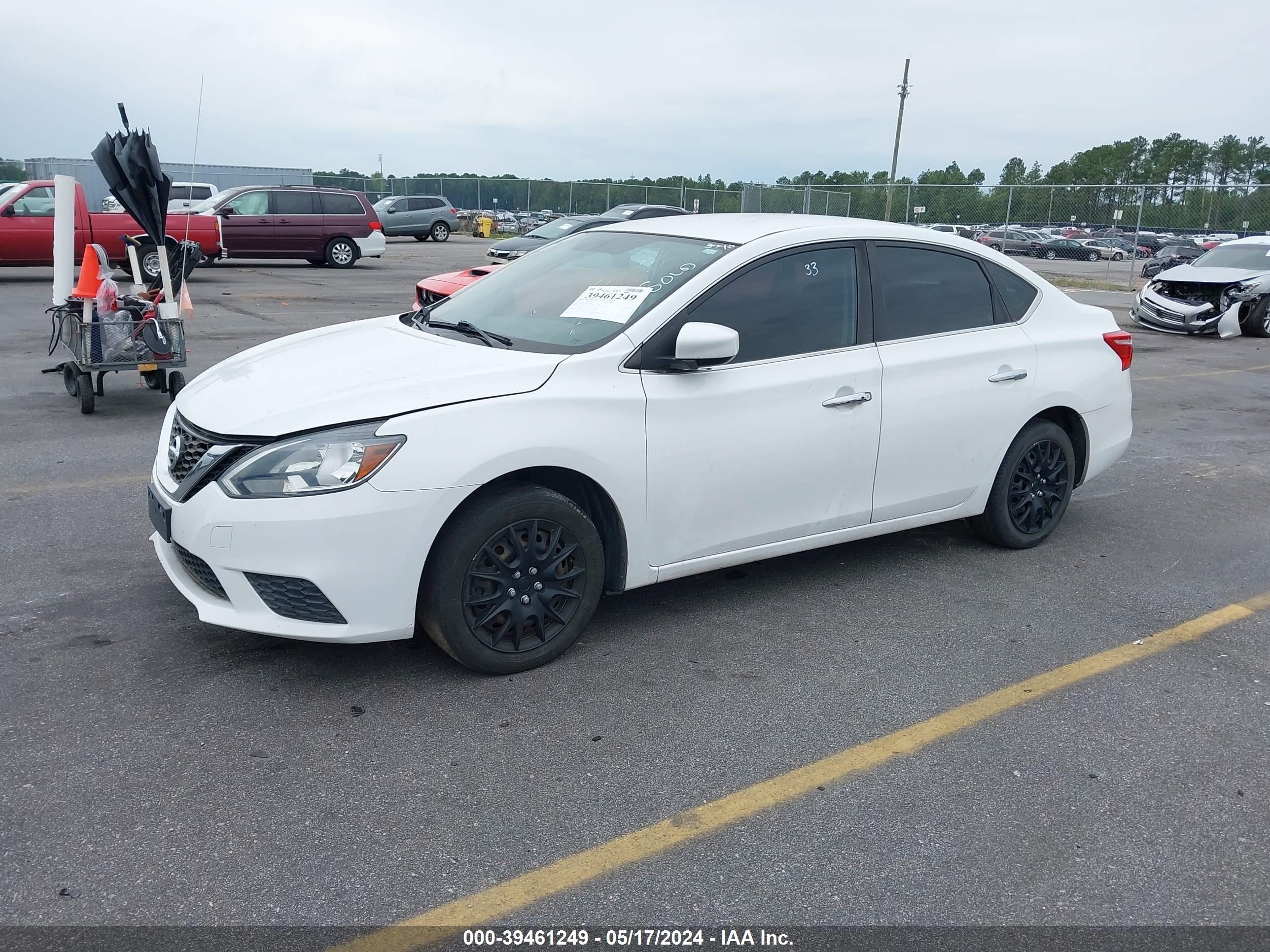 3N1AB7AP3HY318265 2017 Nissan Sentra Sv