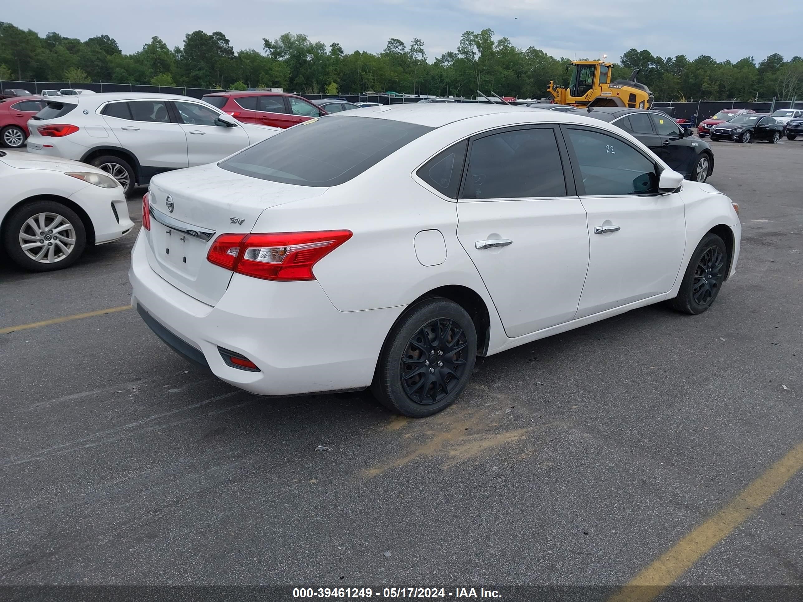 3N1AB7AP3HY318265 2017 Nissan Sentra Sv