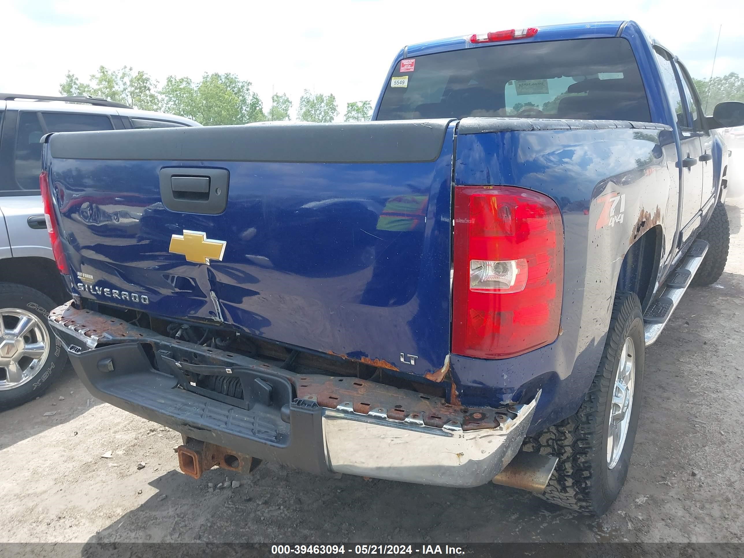 2014 Chevrolet Silverado 2500Hd Lt vin: 1GC1KXCG8EF122836