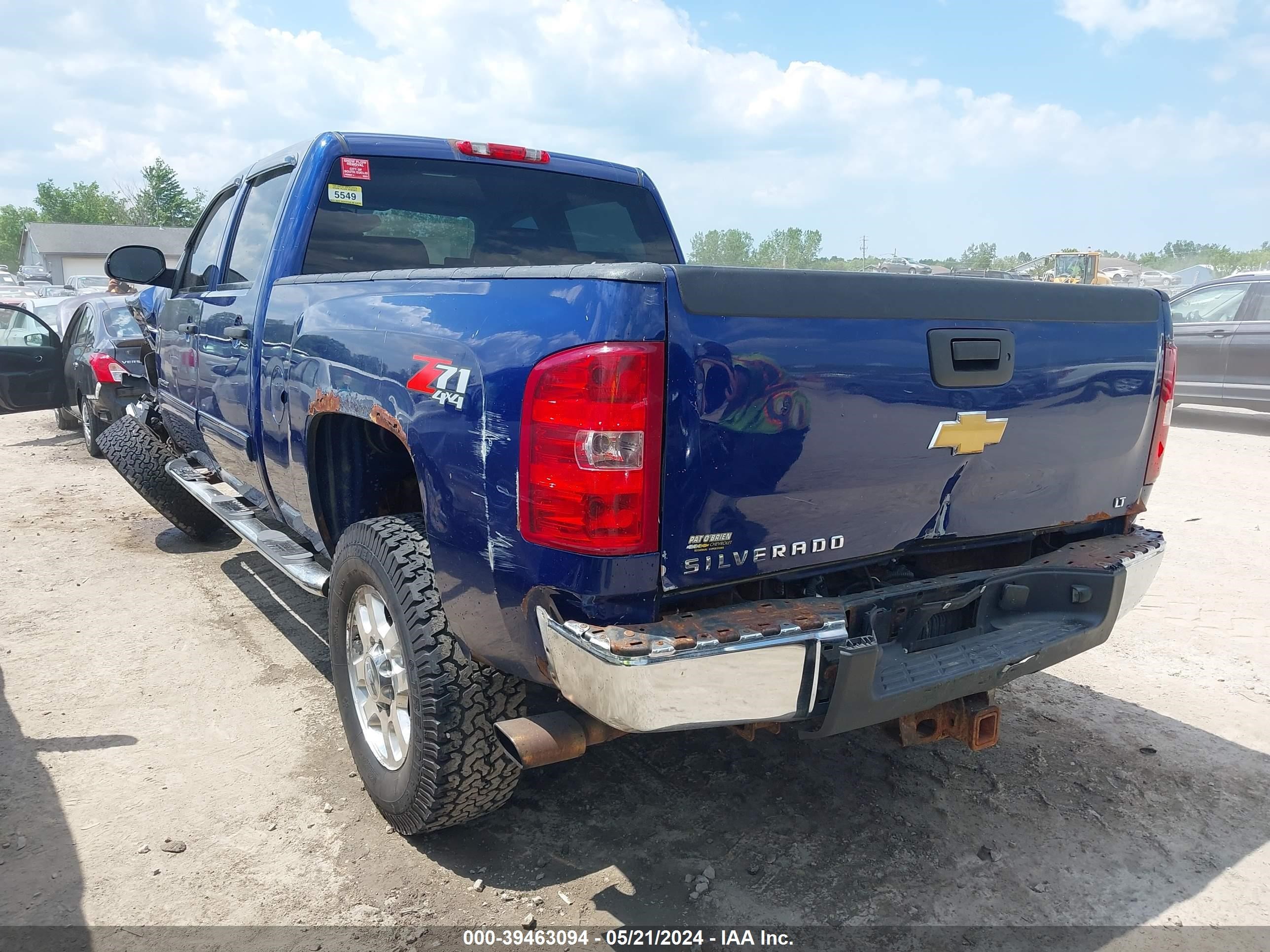 2014 Chevrolet Silverado 2500Hd Lt vin: 1GC1KXCG8EF122836