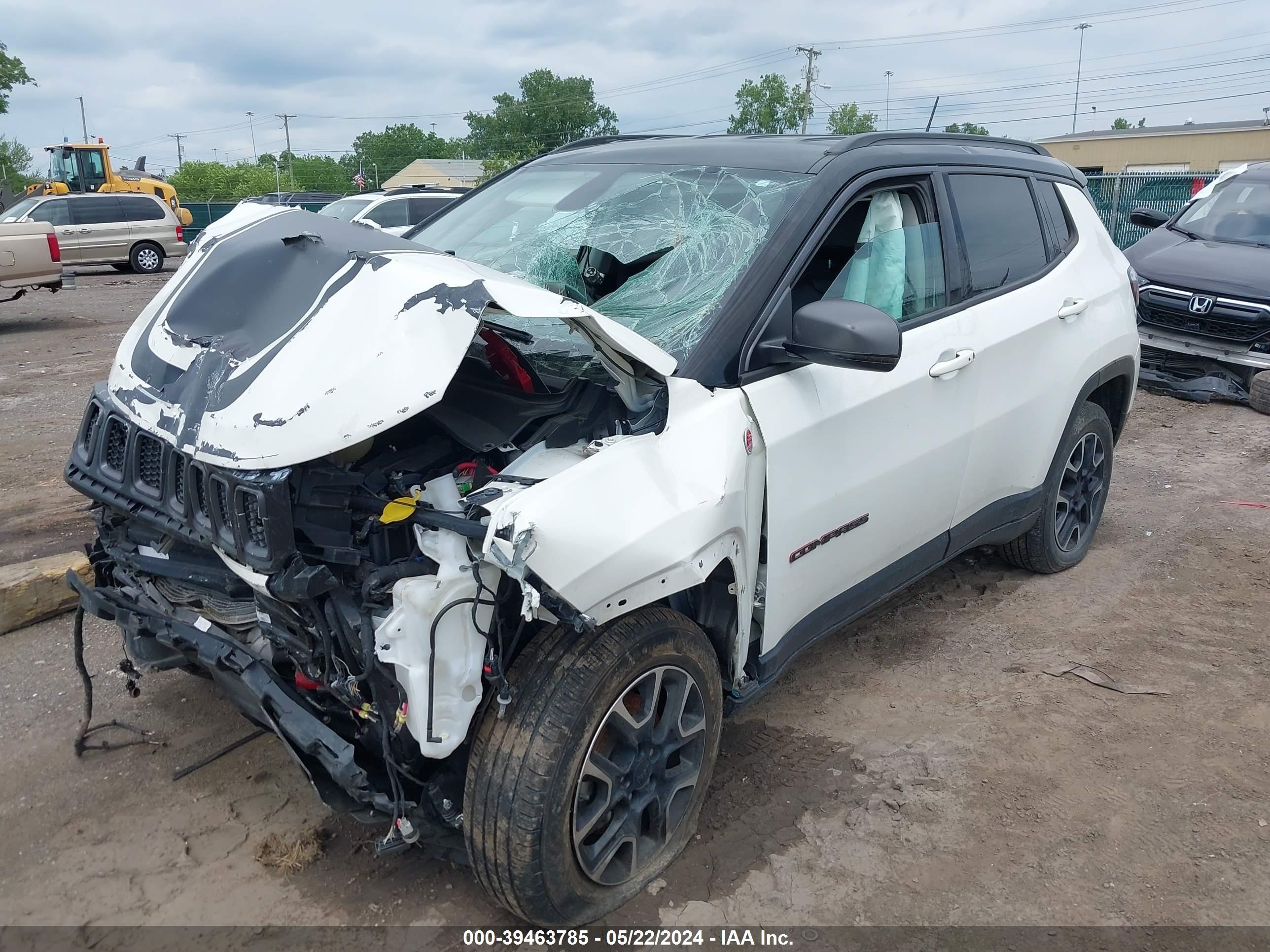 2020 Jeep Compass Trailhawk 4X4 vin: 3C4NJDDBXLT163266