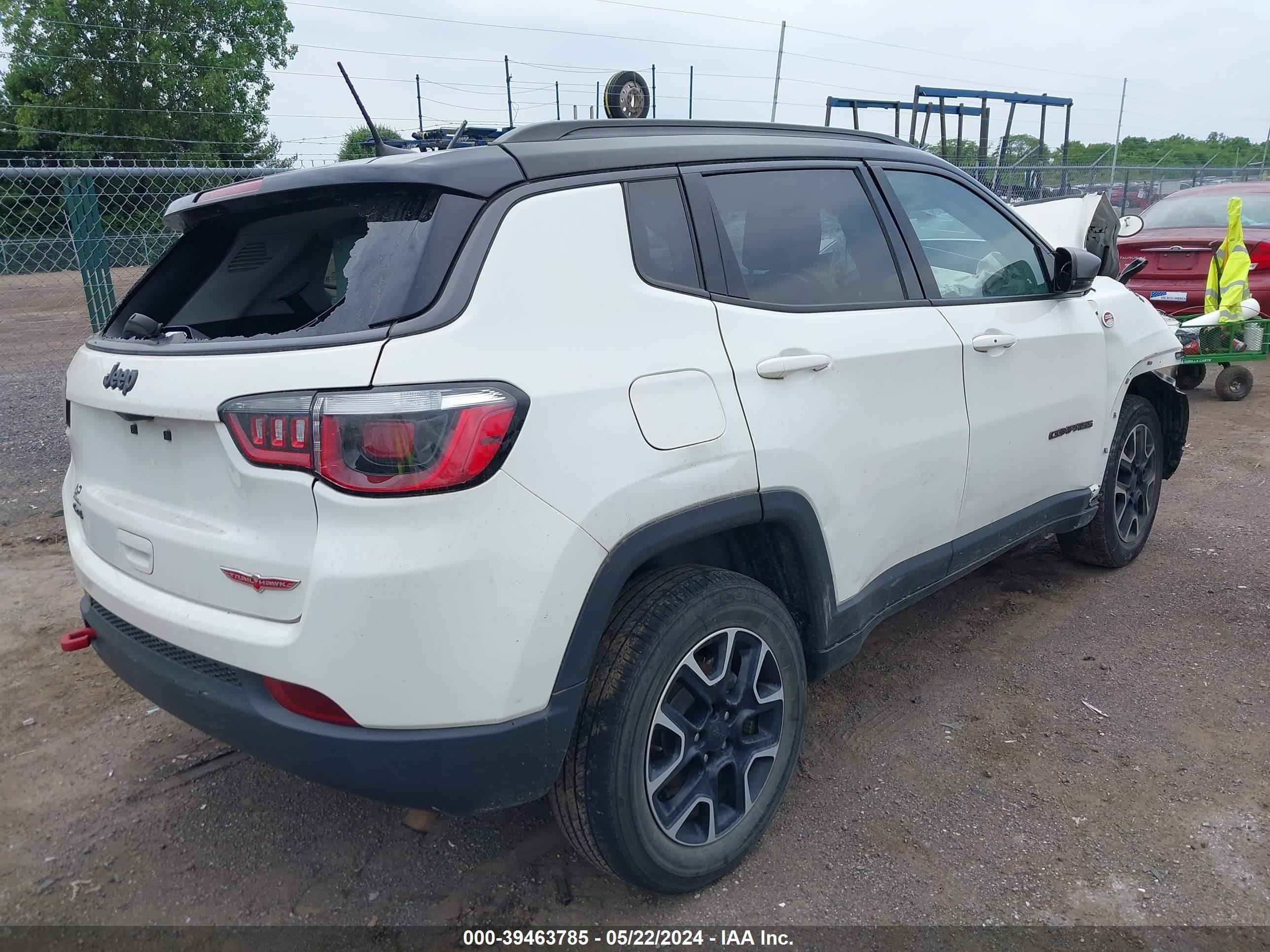 2020 Jeep Compass Trailhawk 4X4 vin: 3C4NJDDBXLT163266