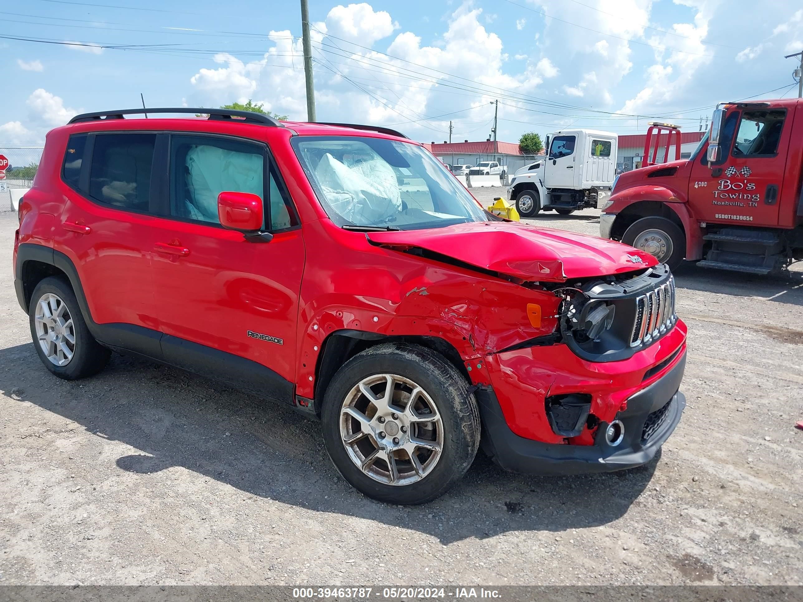 2019 Jeep Renegade Latitude Fwd vin: ZACNJABB4KPK87487