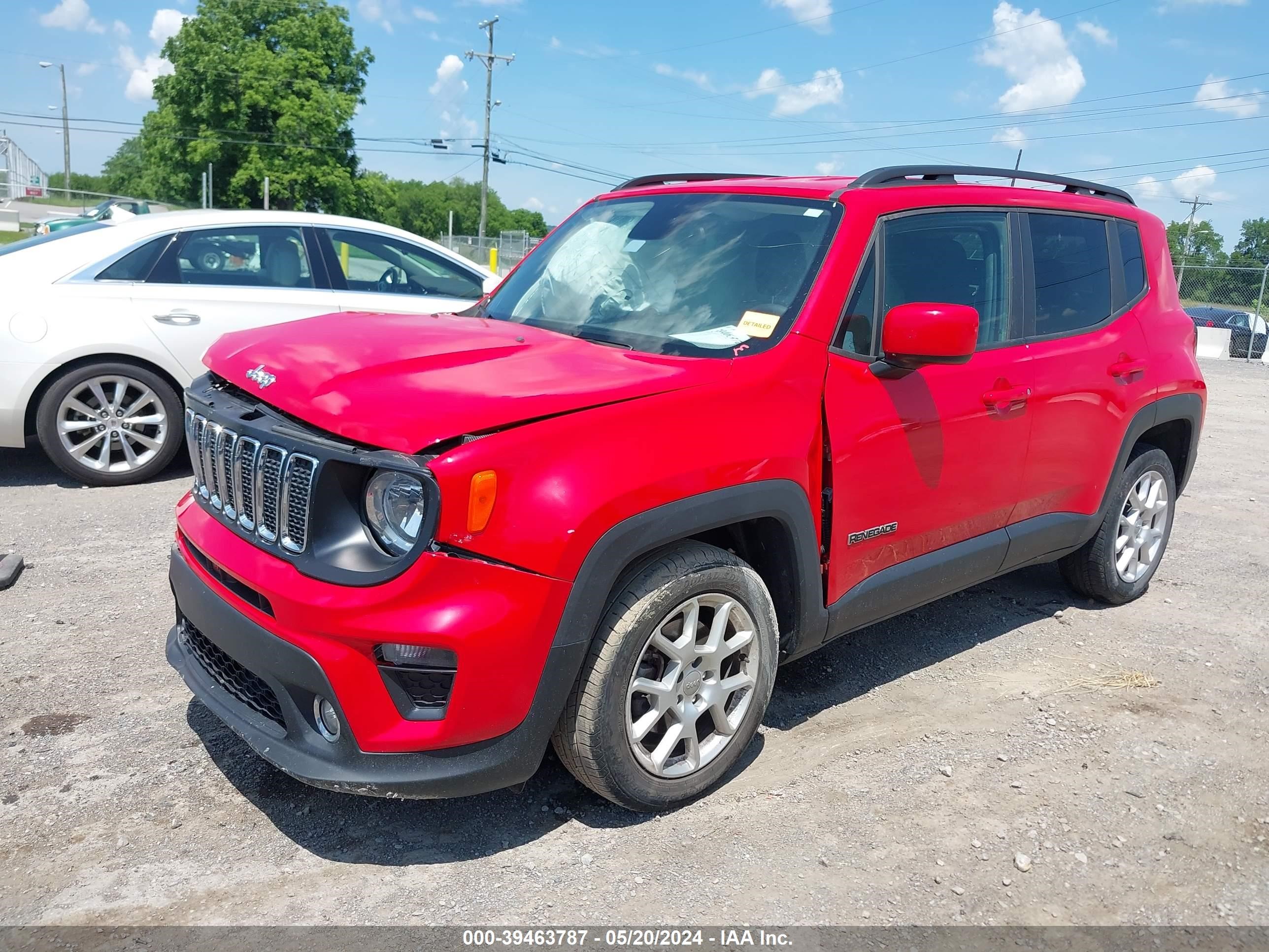 2019 Jeep Renegade Latitude Fwd vin: ZACNJABB4KPK87487