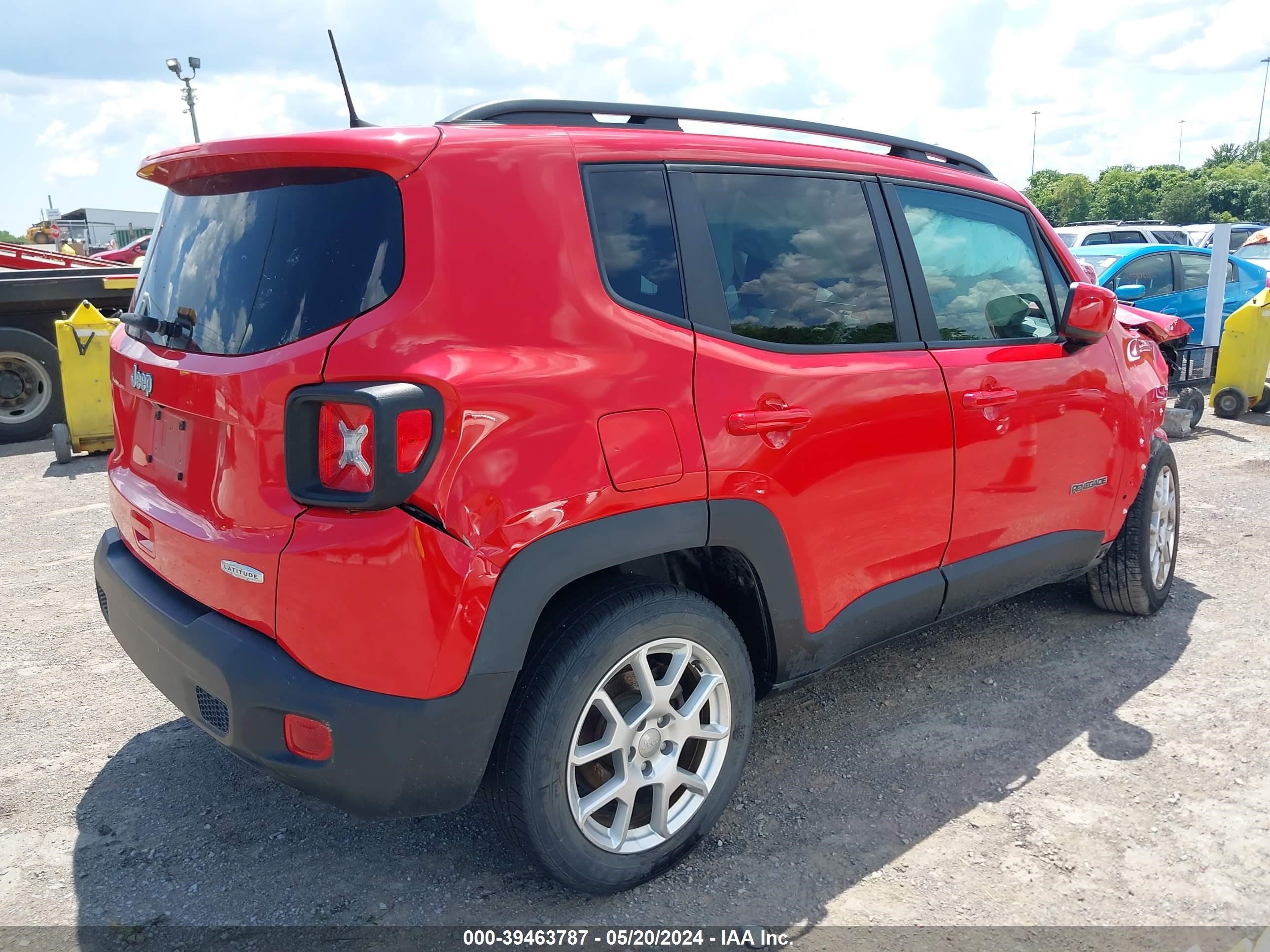 2019 Jeep Renegade Latitude Fwd vin: ZACNJABB4KPK87487