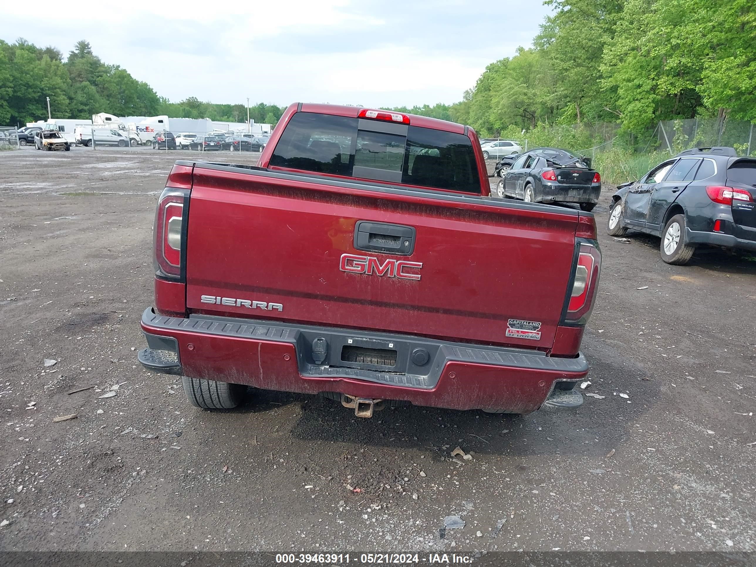 2017 GMC Sierra 1500 Slt vin: 1GTV2NEC3HZ116820