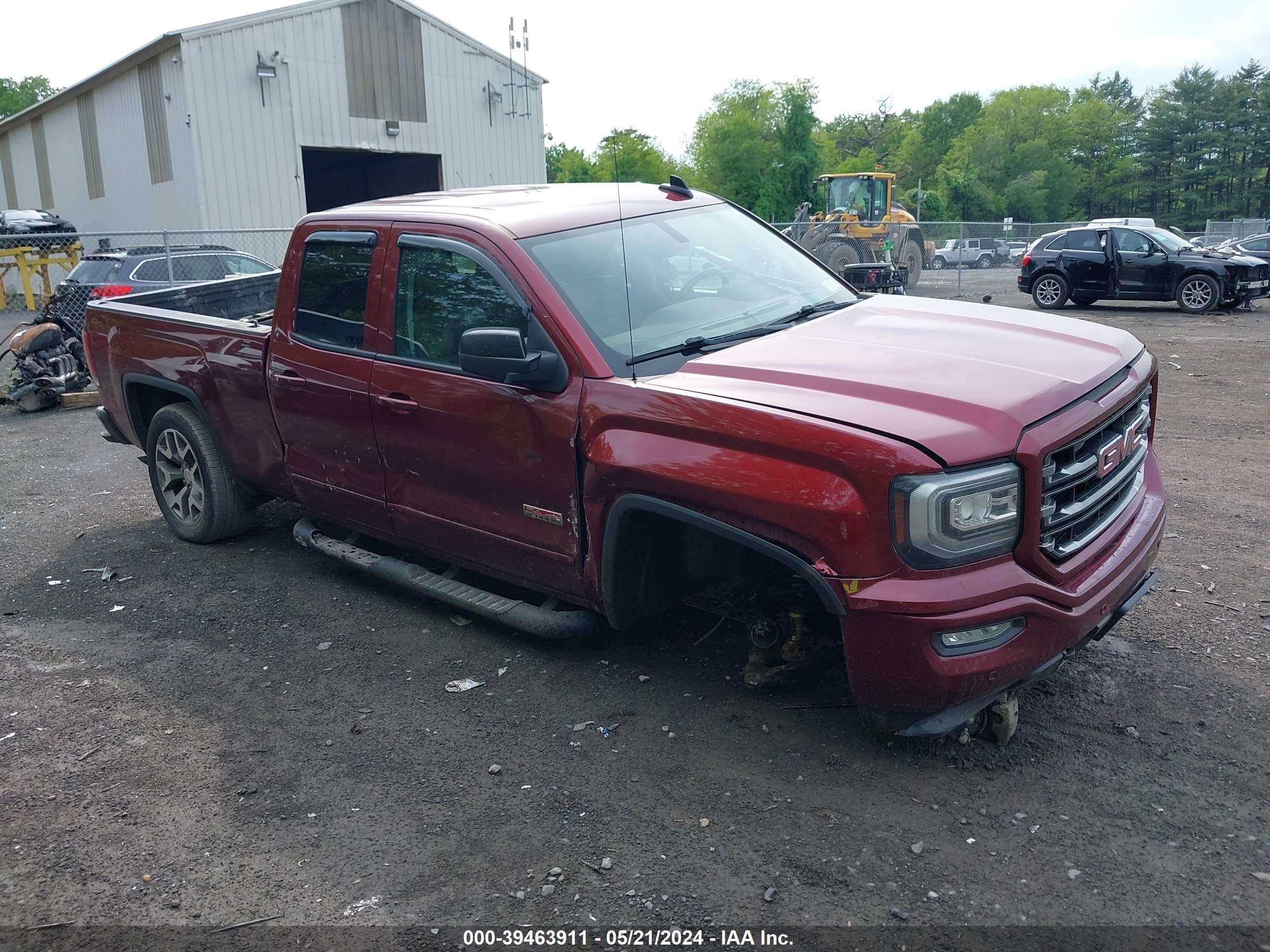 2017 GMC Sierra 1500 Slt vin: 1GTV2NEC3HZ116820