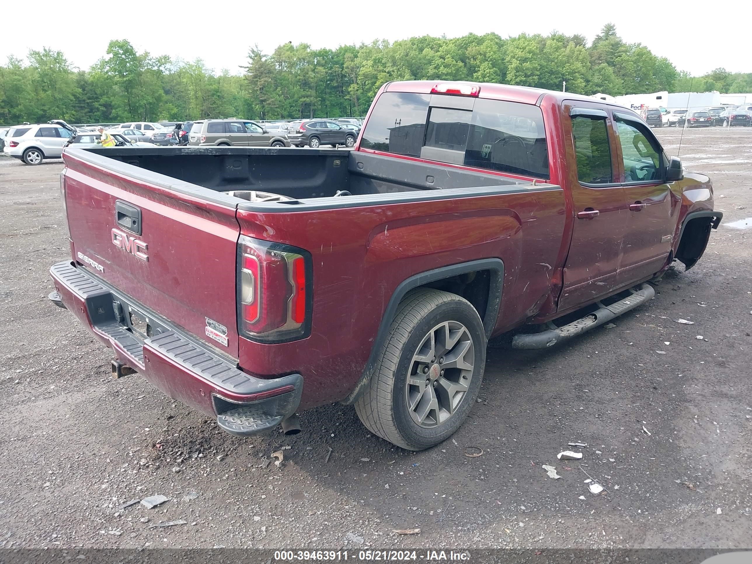 2017 GMC Sierra 1500 Slt vin: 1GTV2NEC3HZ116820