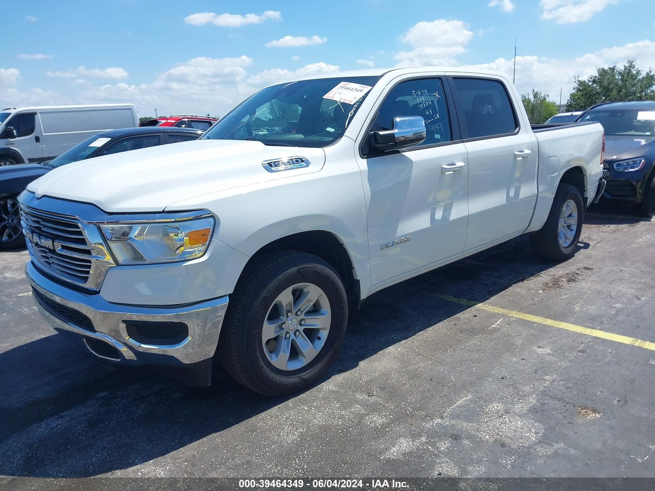 2024 Ram 1500 Laramie 4X2 5'7 Box vin: 1C6RREJT4RN219439