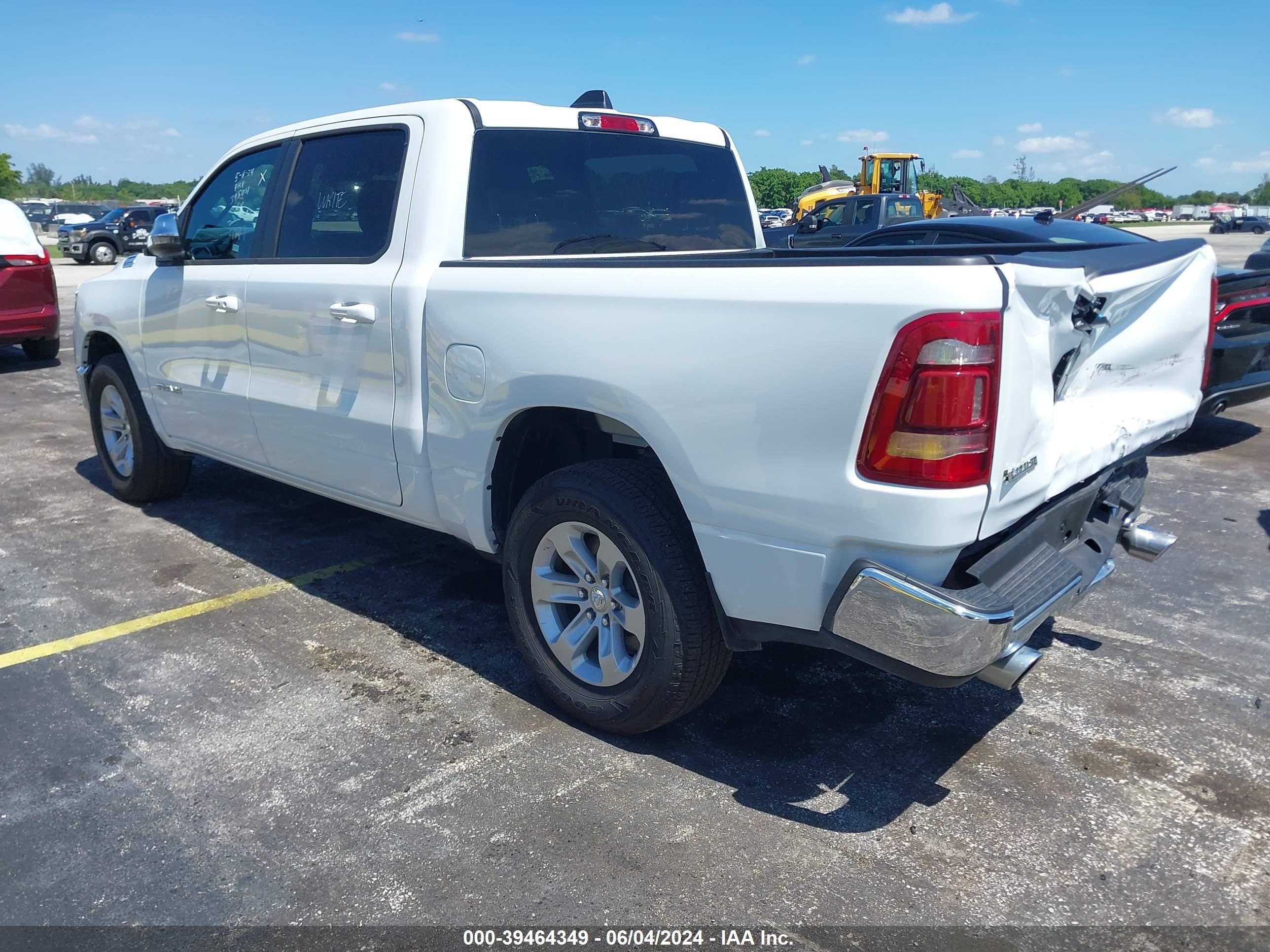 2024 Ram 1500 Laramie 4X2 5'7 Box vin: 1C6RREJT4RN219439