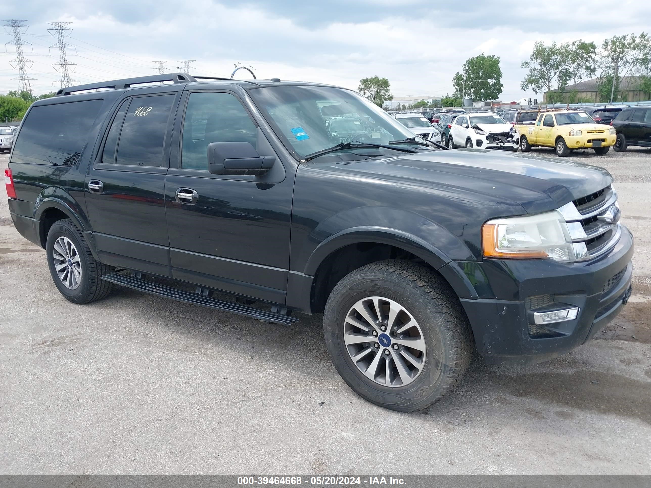 2015 Ford Expedition El Xlt vin: 1FMJK1HT6FEF26742