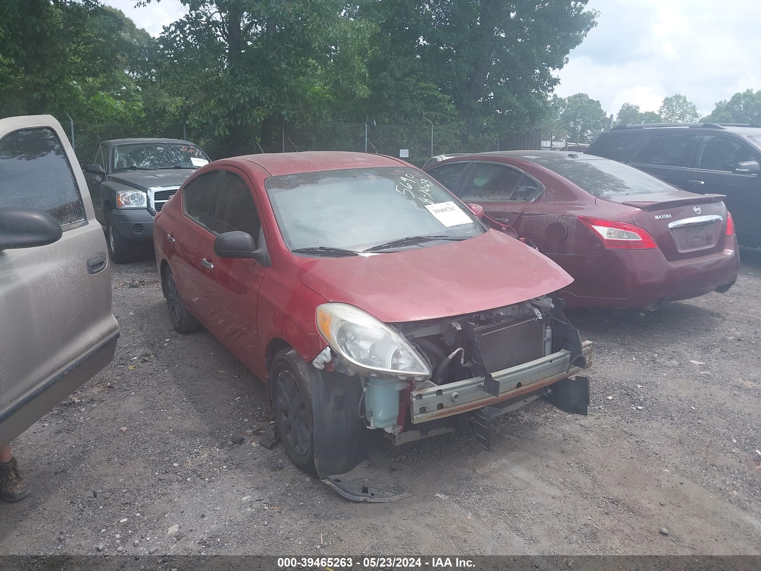 2014 Nissan Versa 1.6 S/1.6 S+/1.6 Sl/1.6 Sv vin: 3N1CN7AP3EK455690