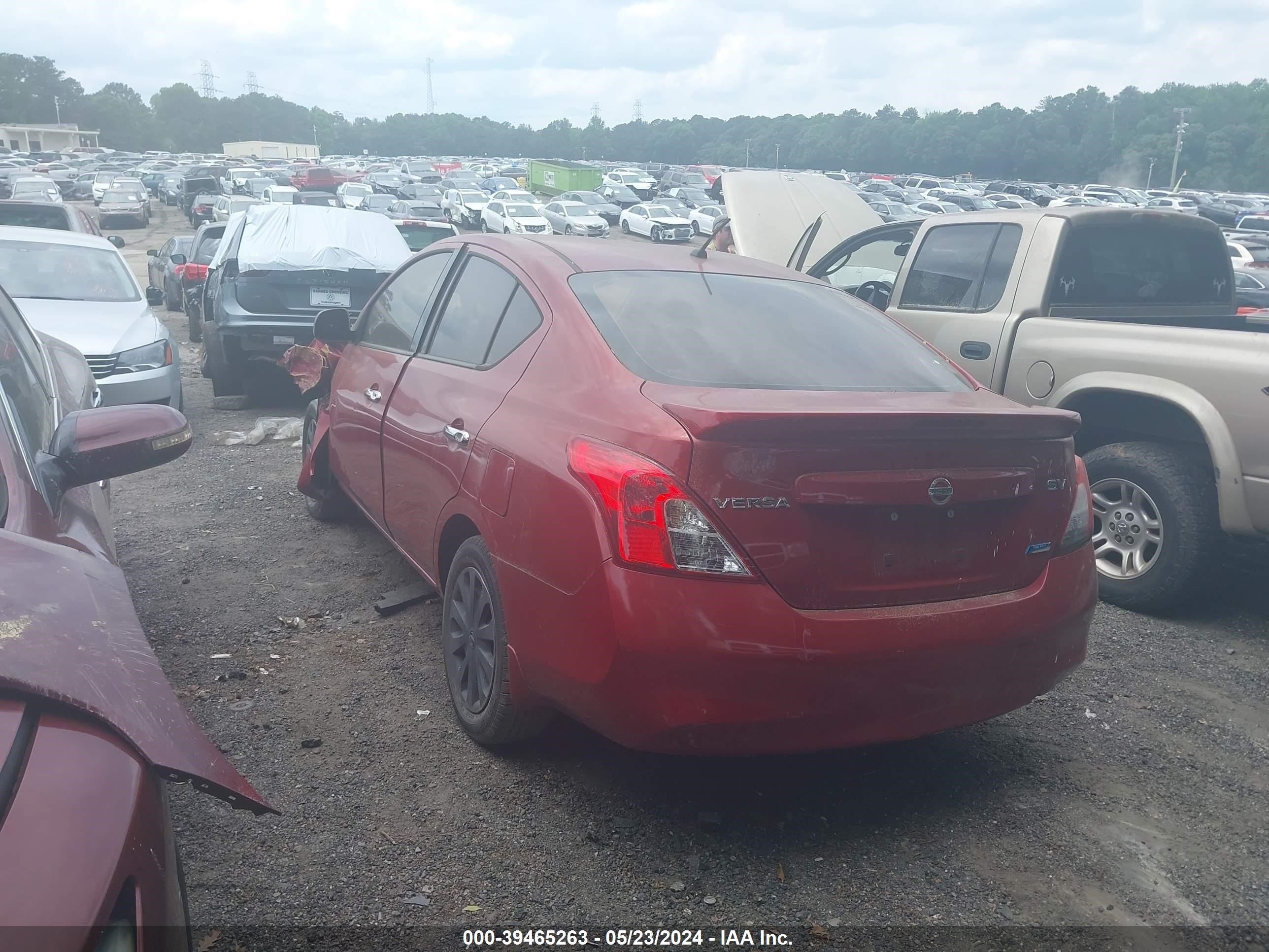 2014 Nissan Versa 1.6 S/1.6 S+/1.6 Sl/1.6 Sv vin: 3N1CN7AP3EK455690