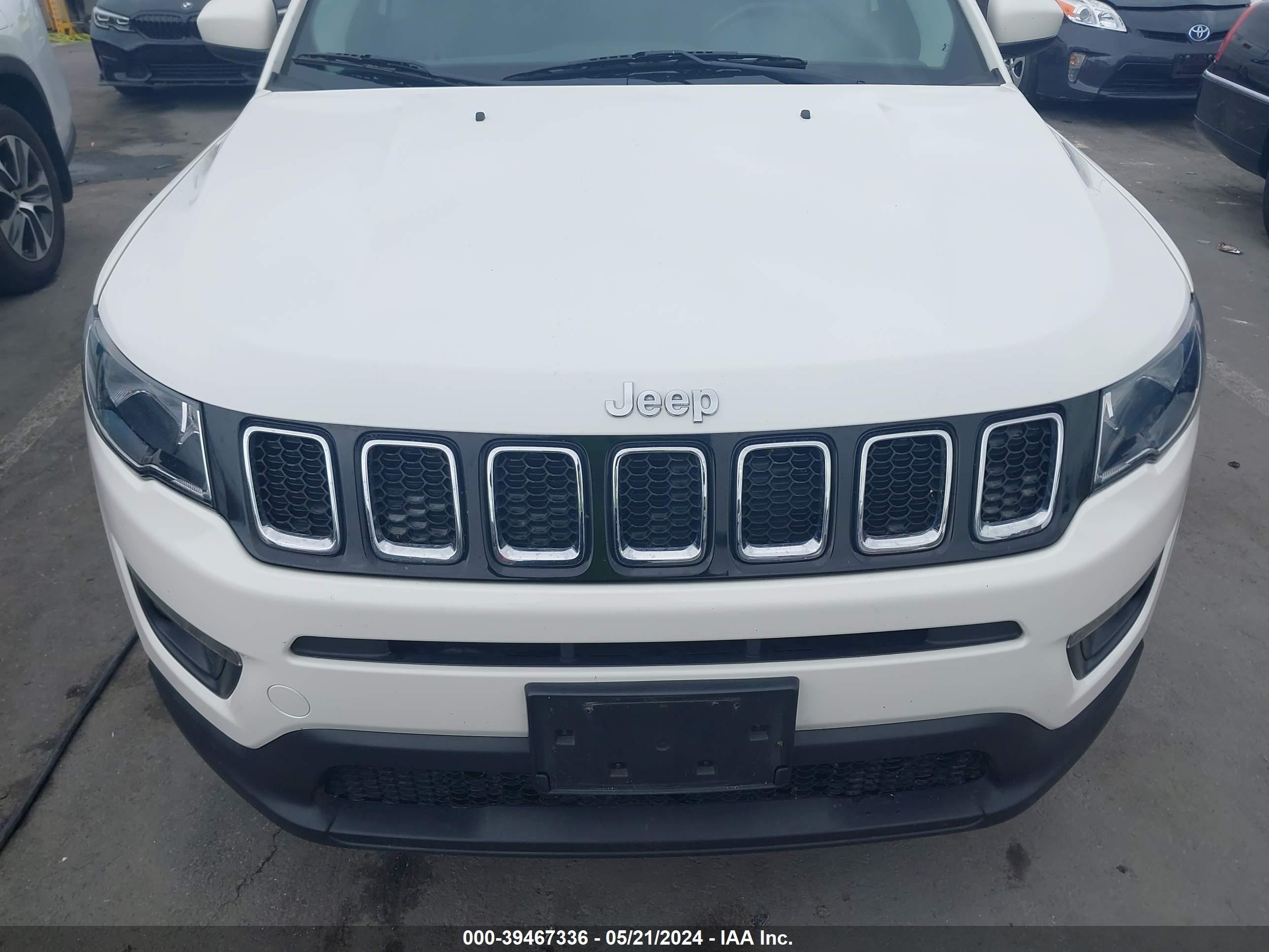 2021 Jeep Compass Latitude Fwd vin: 3C4NJCBB0MT514331