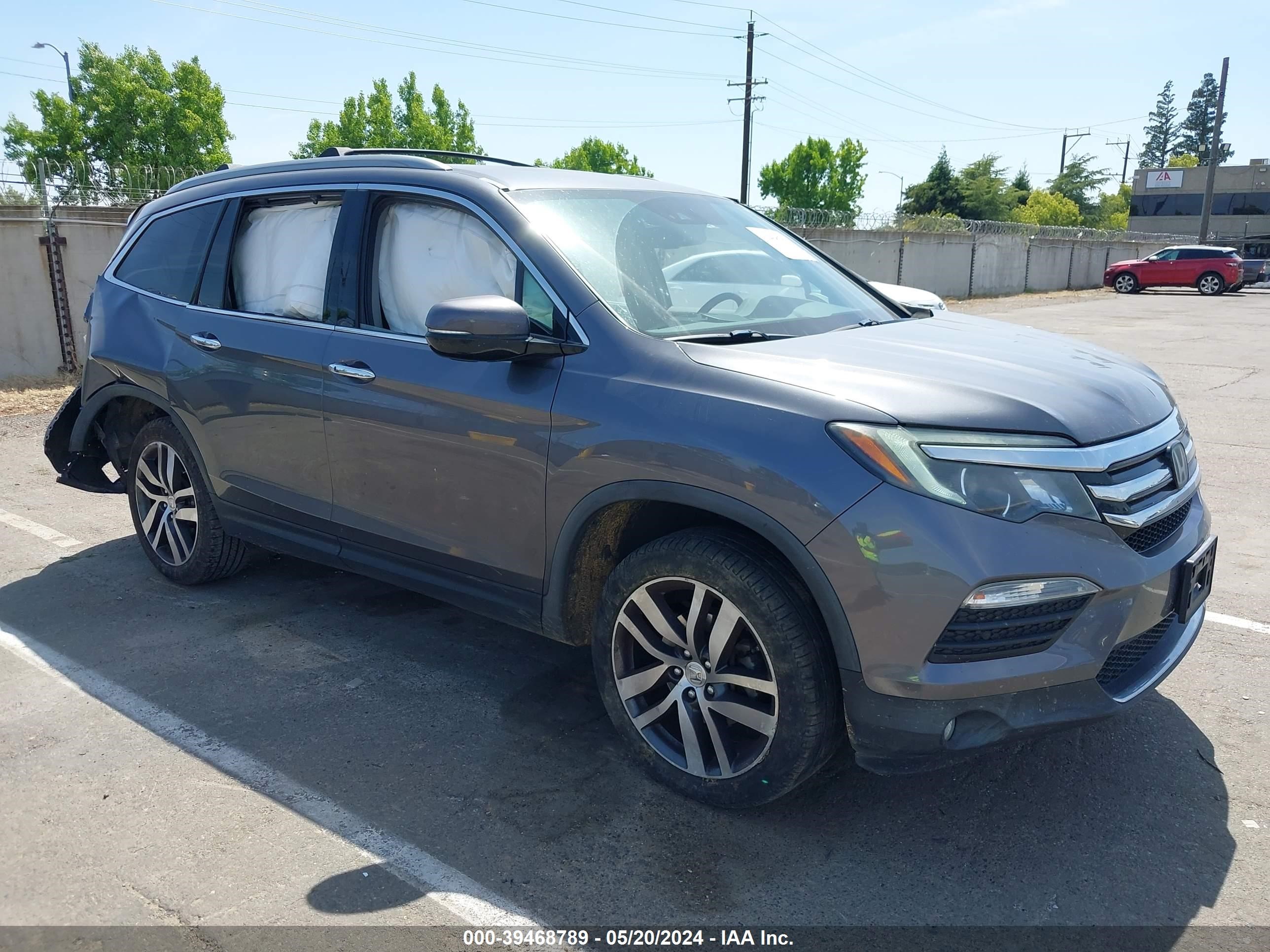 2016 Honda Pilot Elite vin: 5FNYF6H0XGB025931