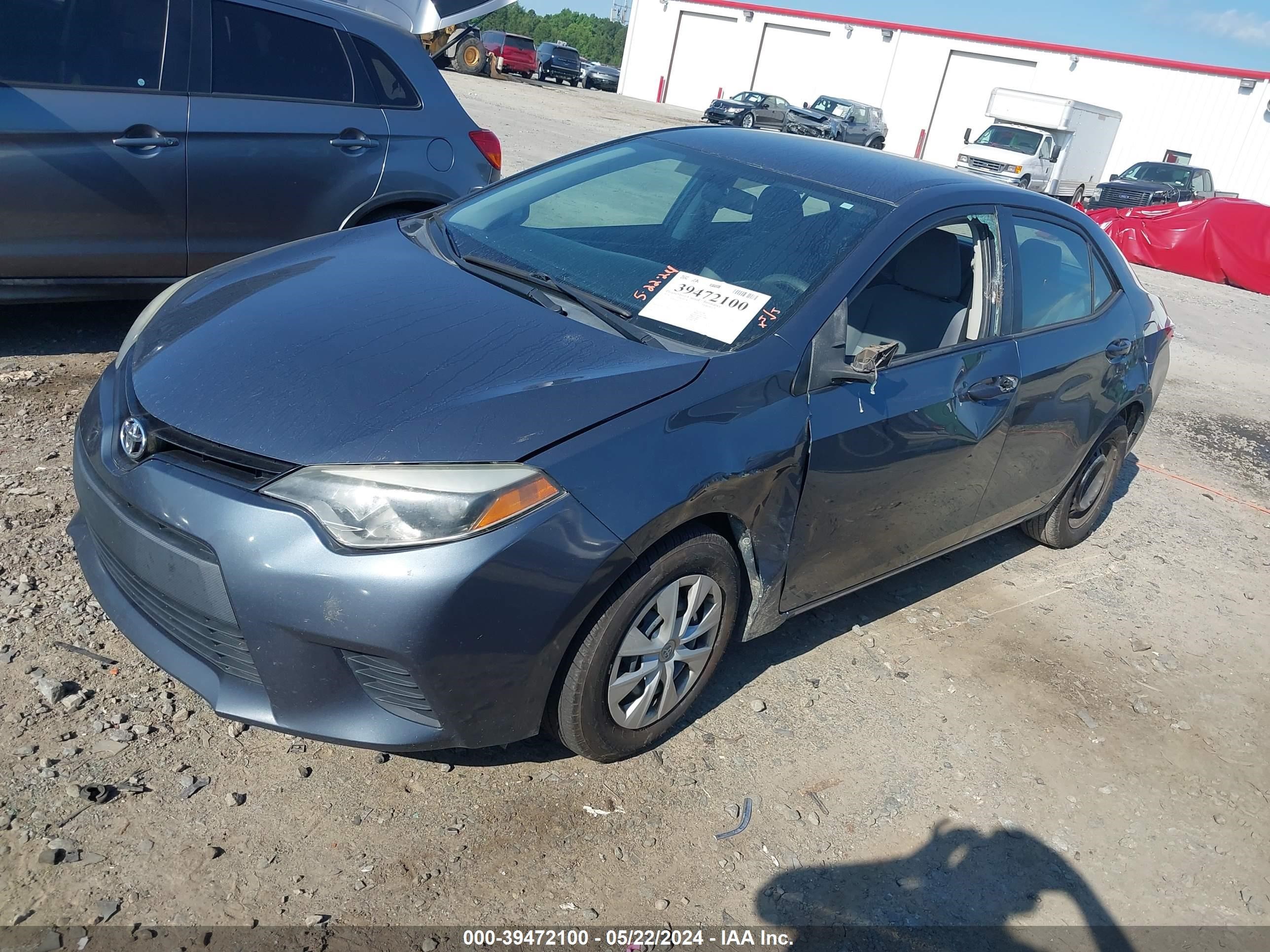 2014 Toyota Corolla L vin: 2T1BURHEXEC115977