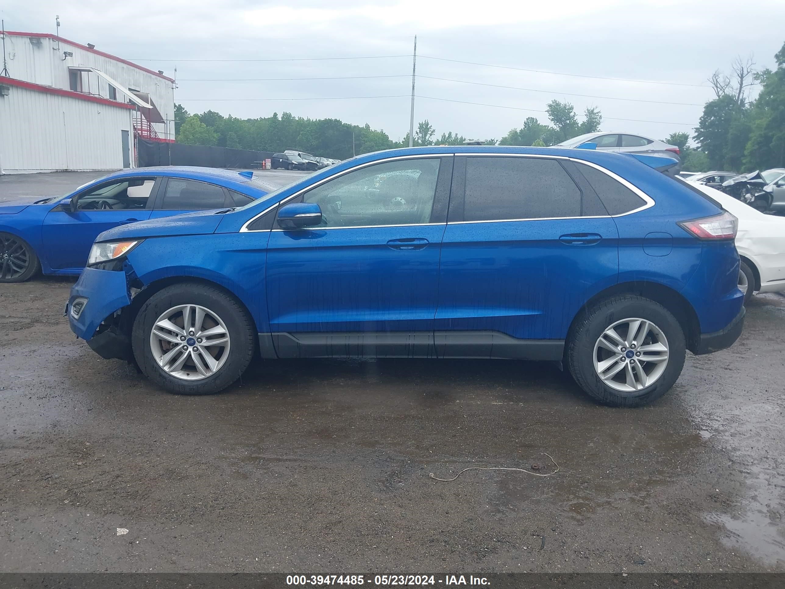 2018 Ford Edge Sel vin: 2FMPK4J93JBC30589