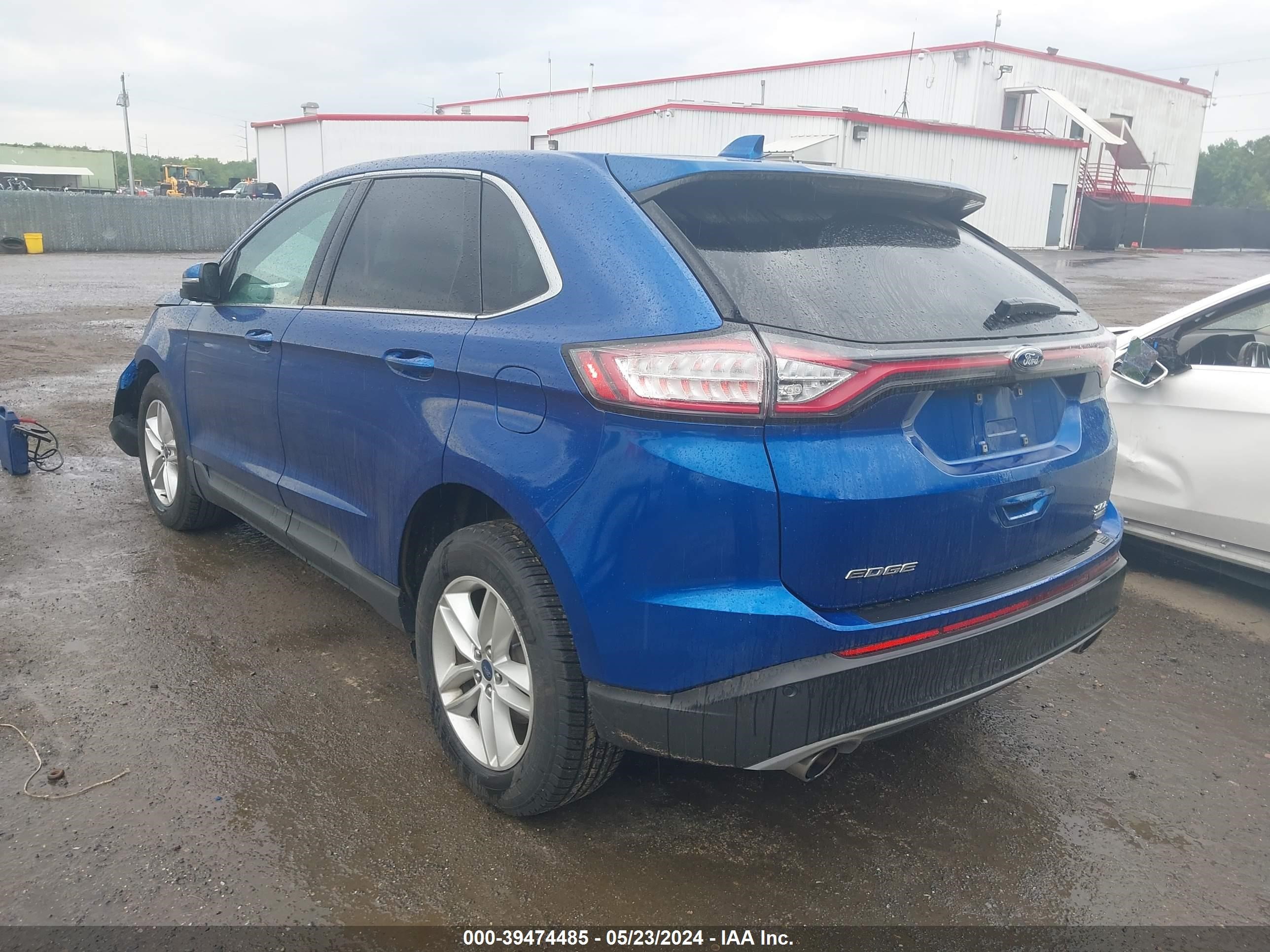 2018 Ford Edge Sel vin: 2FMPK4J93JBC30589