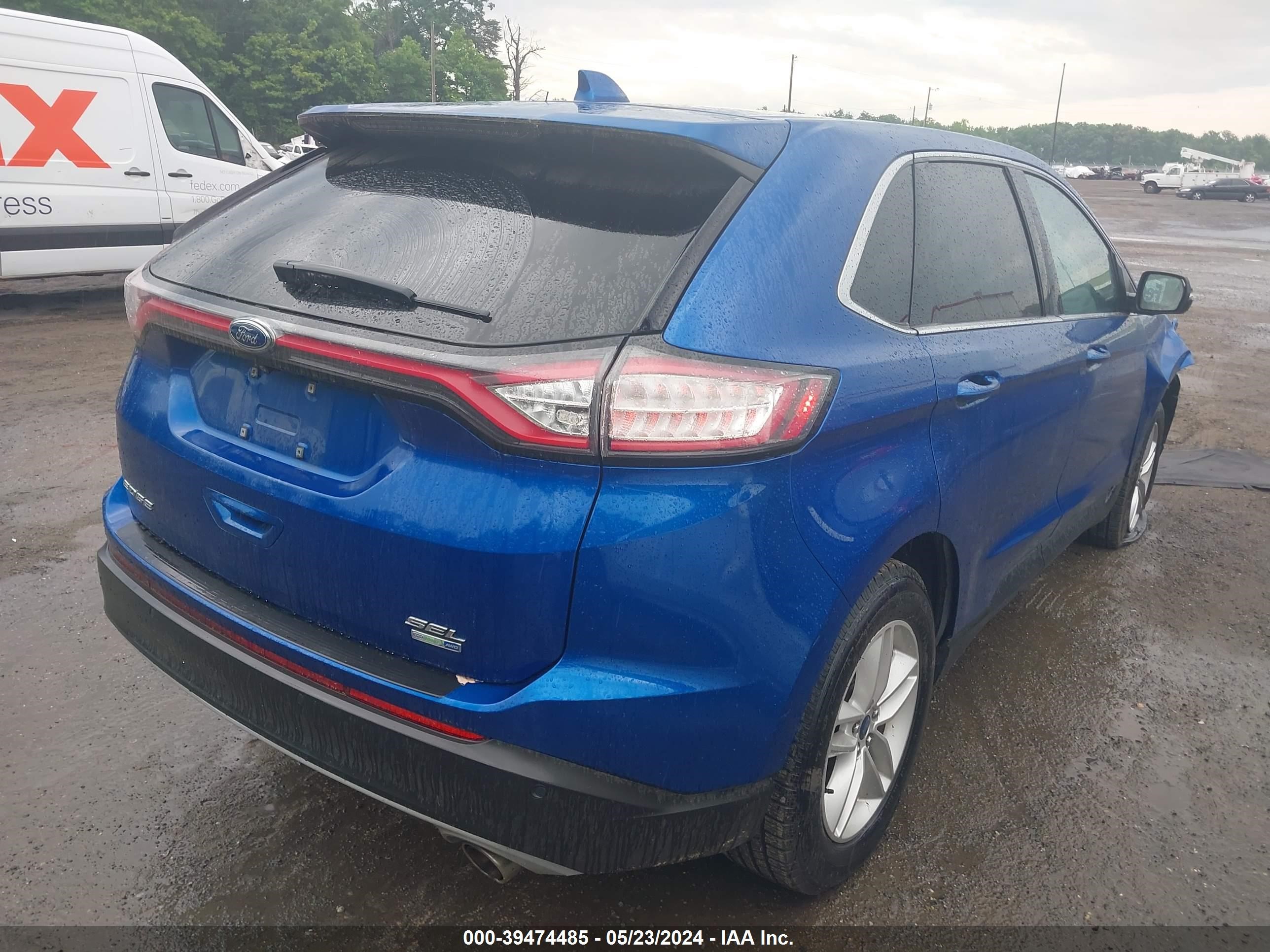 2018 Ford Edge Sel vin: 2FMPK4J93JBC30589