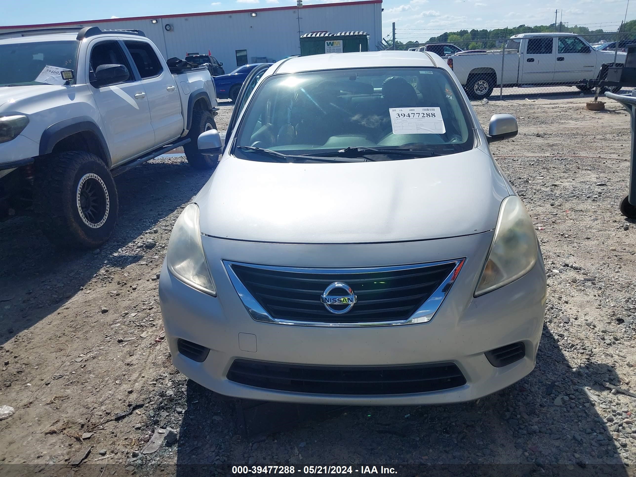 2014 Nissan Versa 1.6 Sv vin: 3N1CN7AP1EK445675