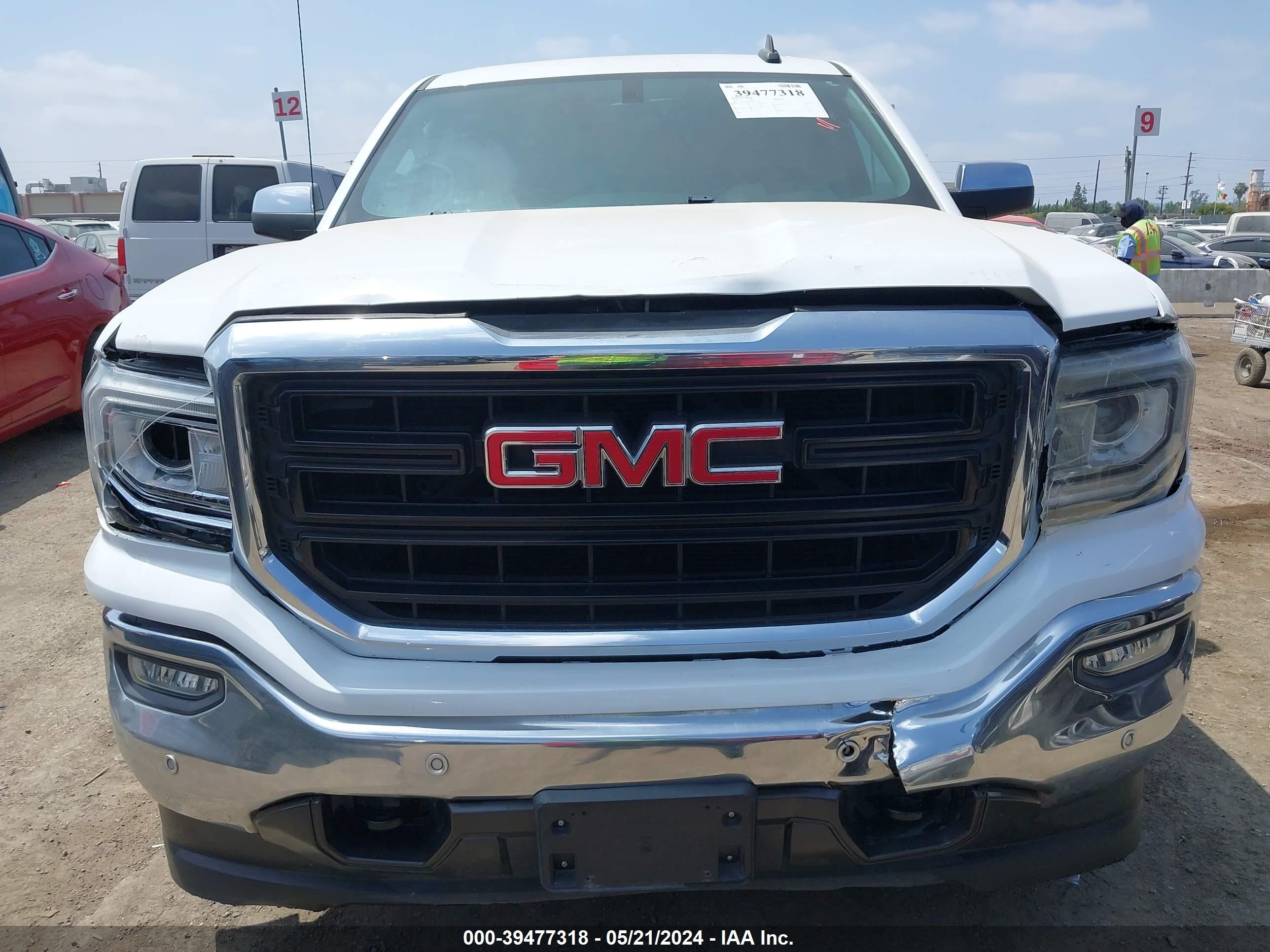 2017 GMC Sierra K1500 Slt vin: 3GTU2NECOHG327758