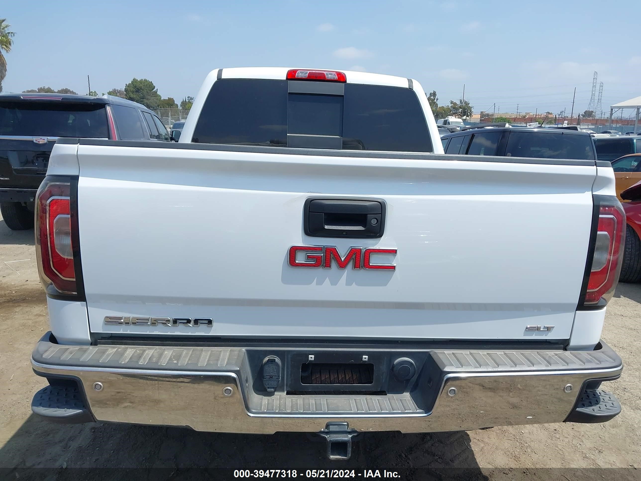 2017 GMC Sierra K1500 Slt vin: 3GTU2NECOHG327758