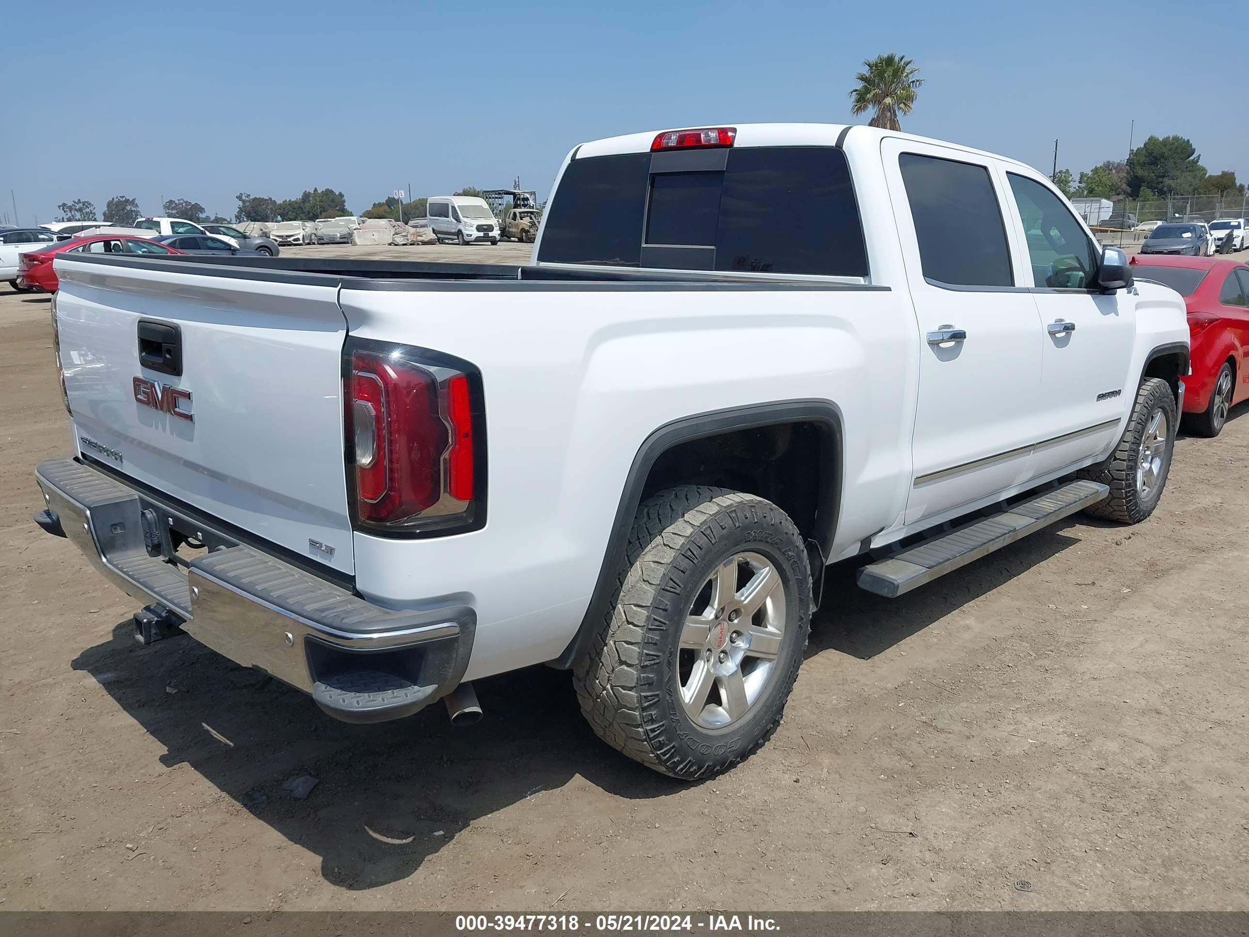 2017 GMC Sierra K1500 Slt vin: 3GTU2NECOHG327758