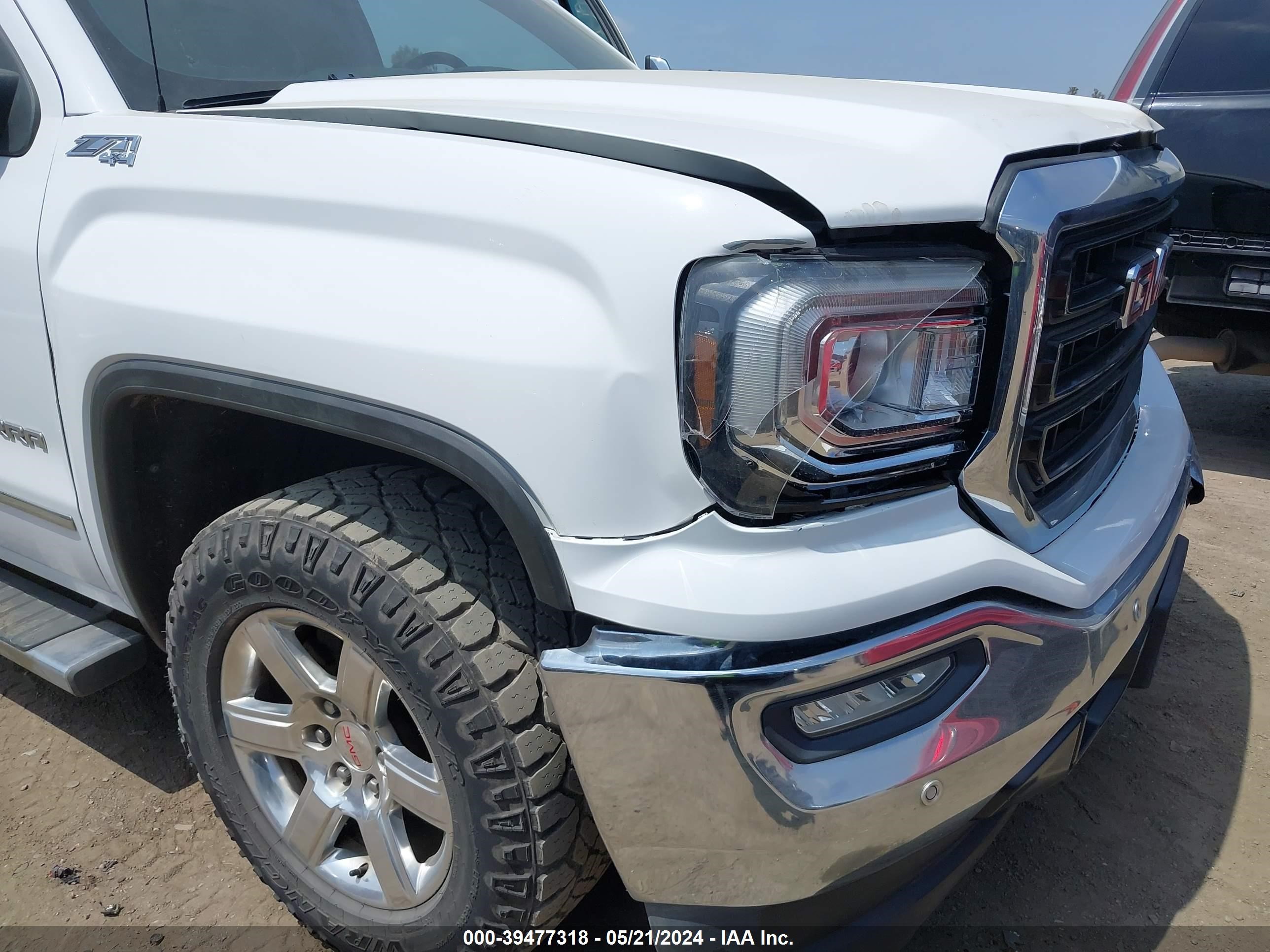 2017 GMC Sierra K1500 Slt vin: 3GTU2NECOHG327758