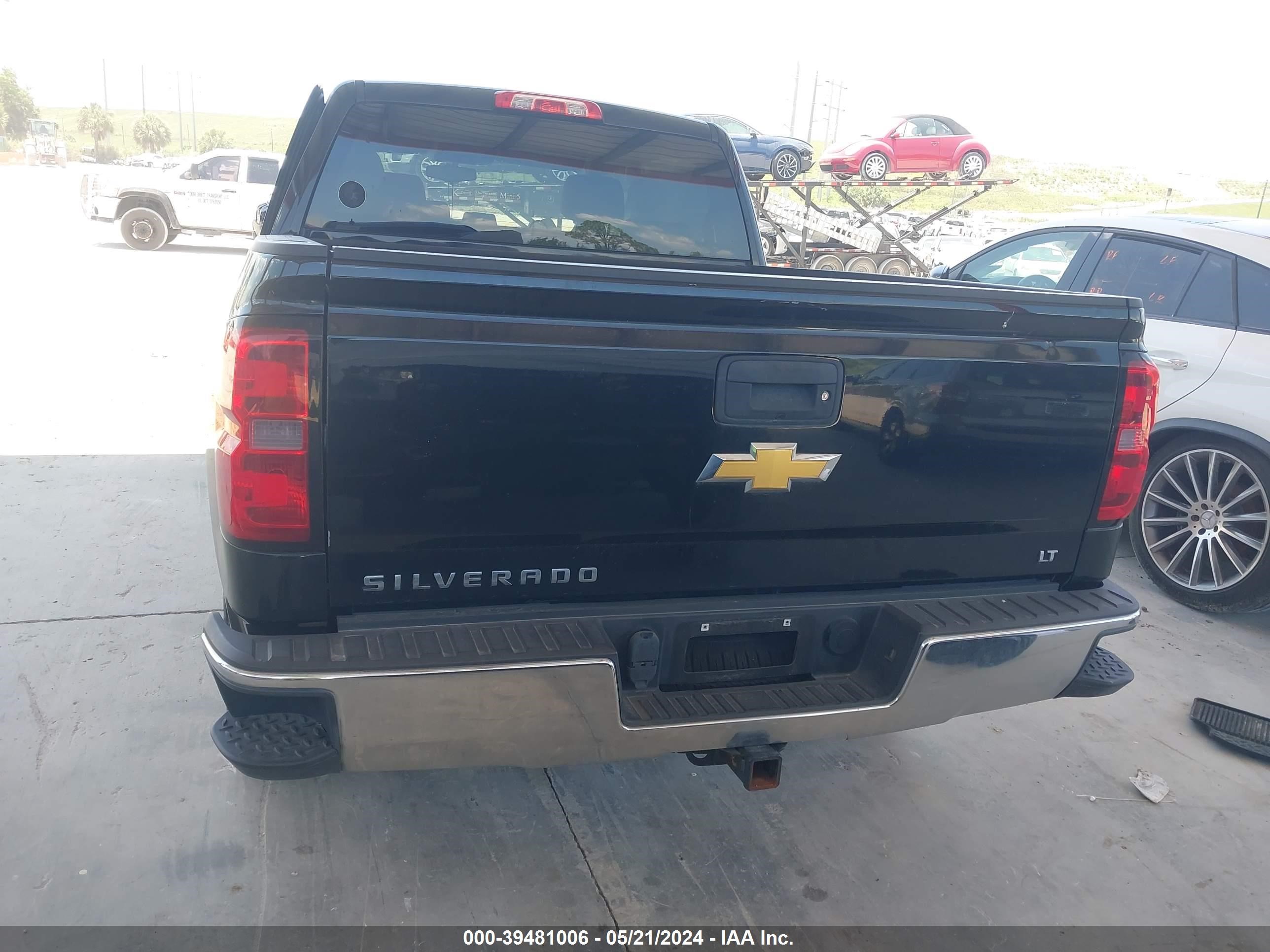 2015 Chevrolet Silverado 1500 2Lt vin: 3GCUKRECXFG124414