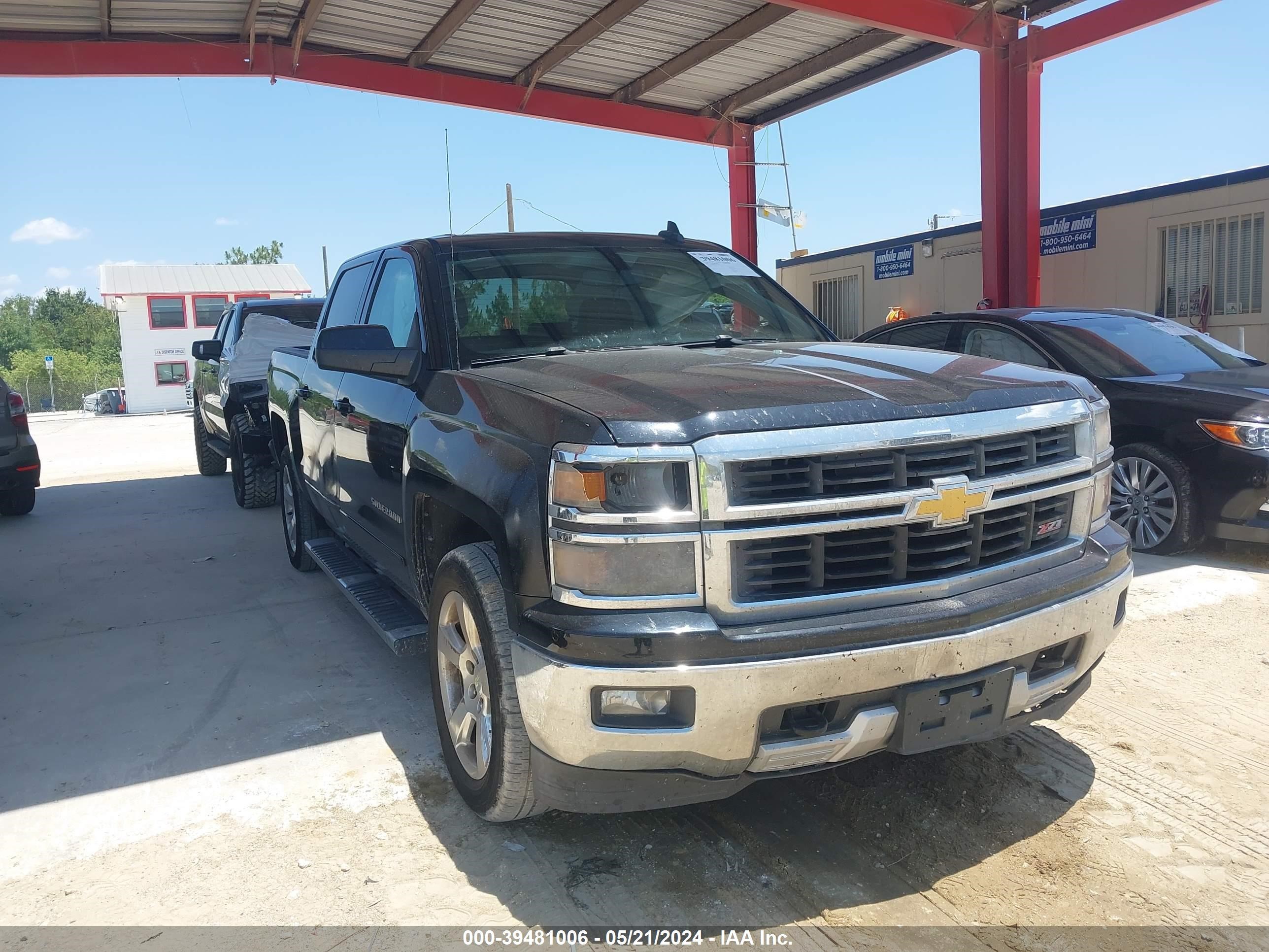 2015 Chevrolet Silverado 1500 2Lt vin: 3GCUKRECXFG124414