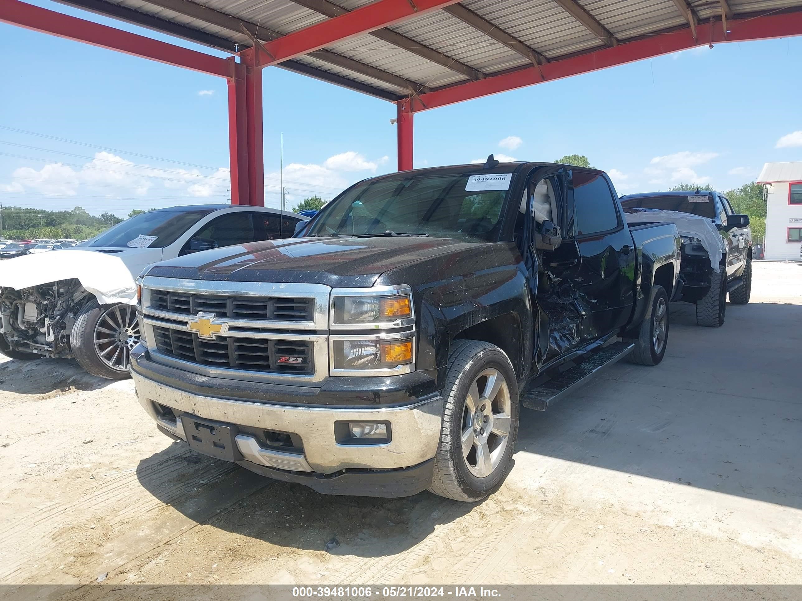 2015 Chevrolet Silverado 1500 2Lt vin: 3GCUKRECXFG124414