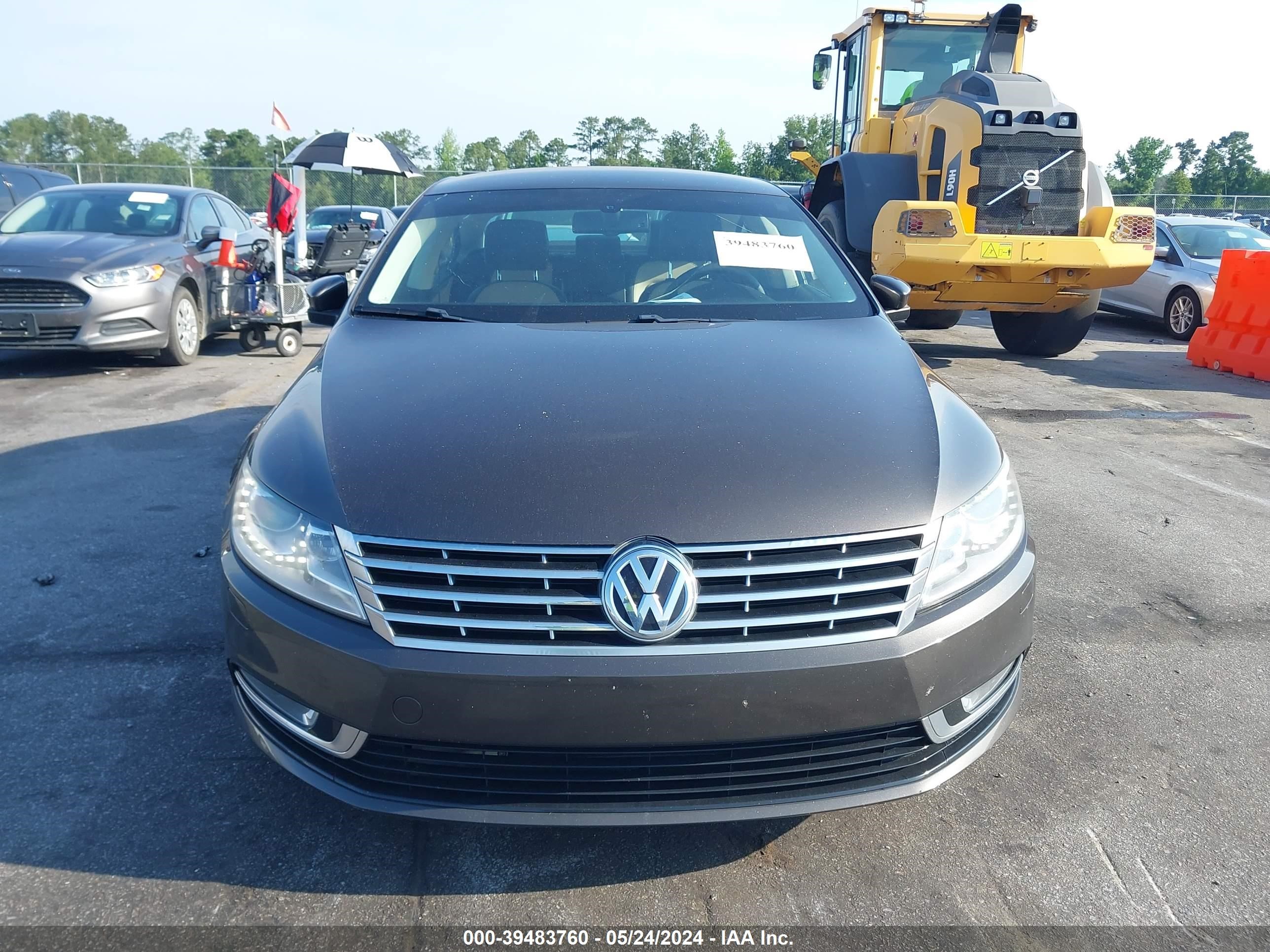 2013 Volkswagen Cc 2.0T Sport vin: WVWBP7AN9DE524974