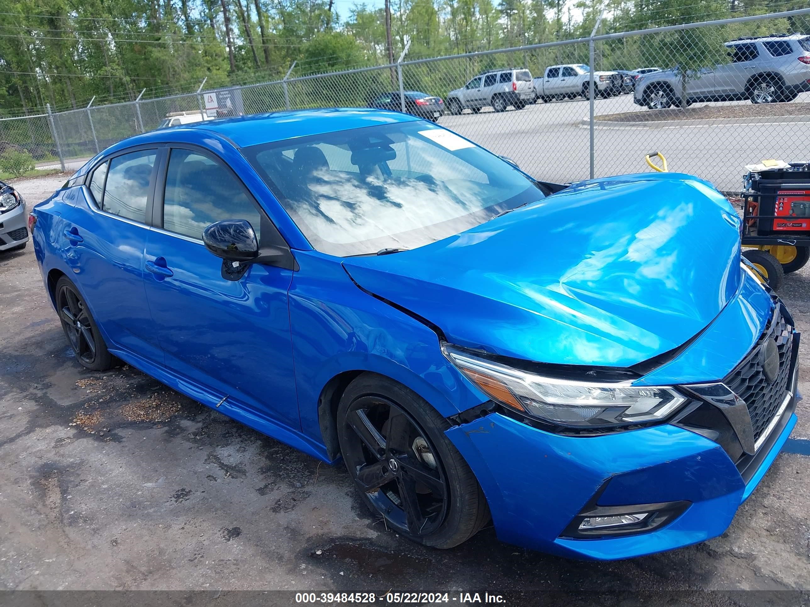 2021 Nissan Sentra Sr Xtronic Cvt vin: 3N1AB8DV9MY247292