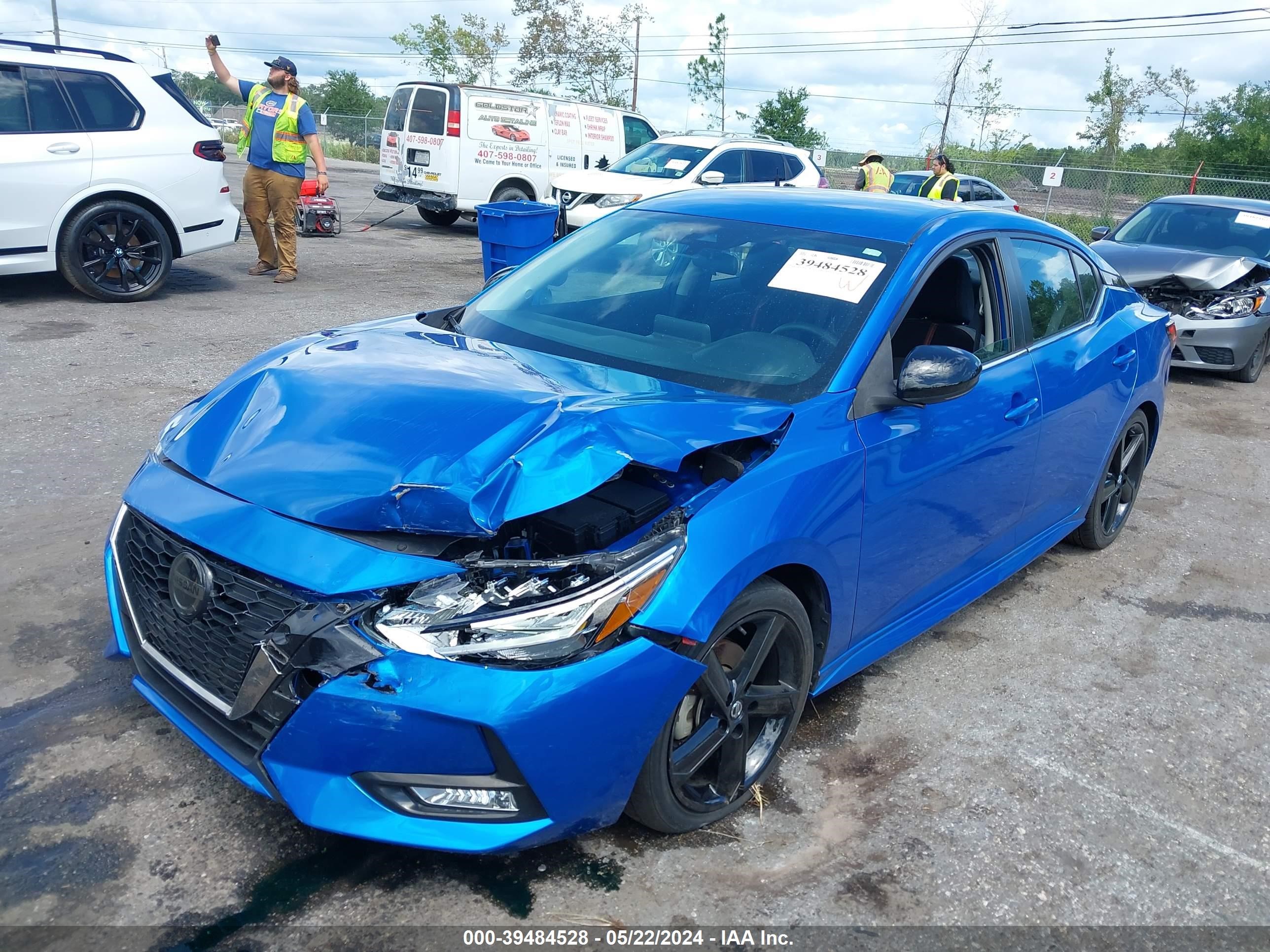 2021 Nissan Sentra Sr Xtronic Cvt vin: 3N1AB8DV9MY247292