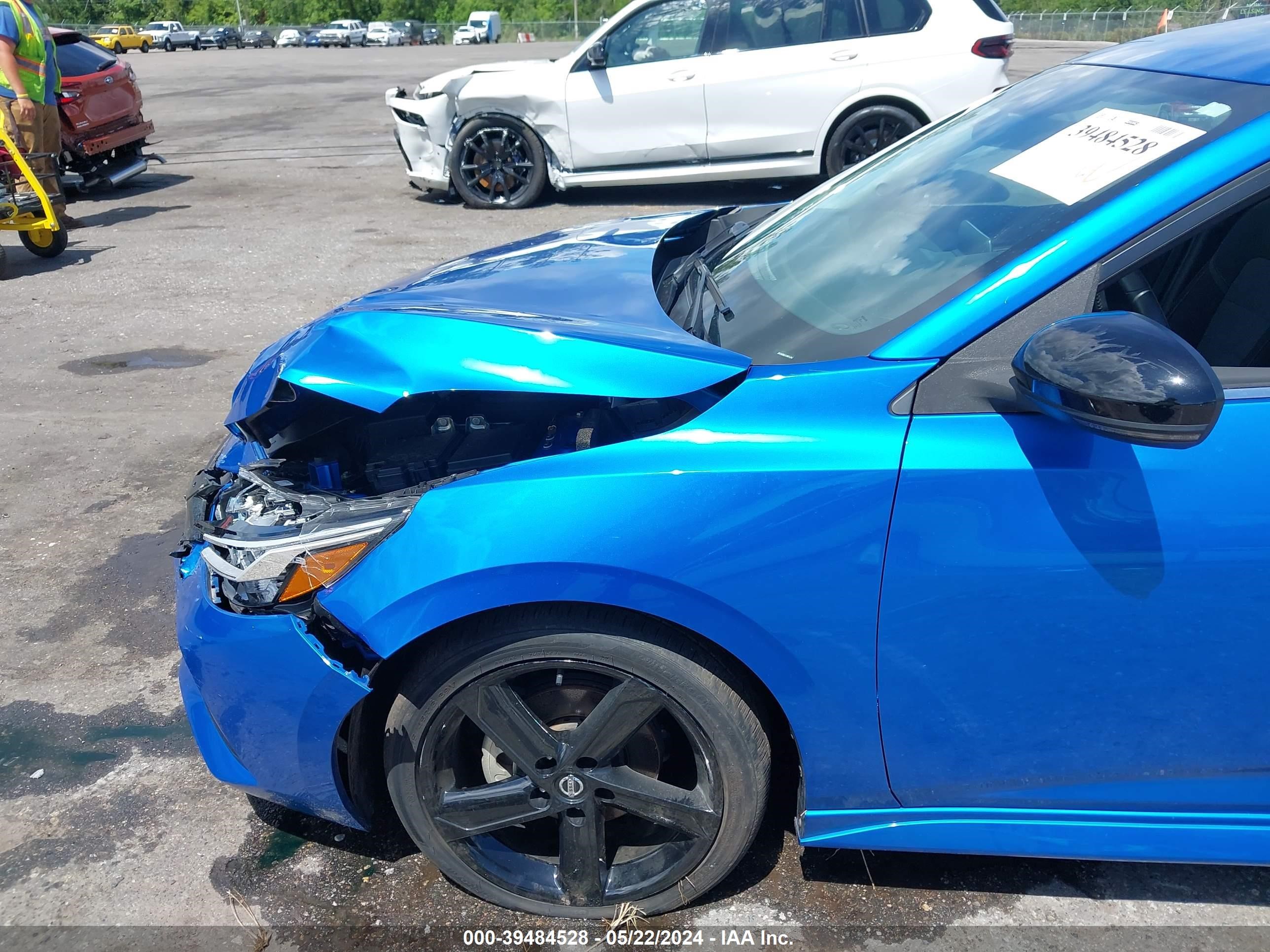 2021 Nissan Sentra Sr Xtronic Cvt vin: 3N1AB8DV9MY247292